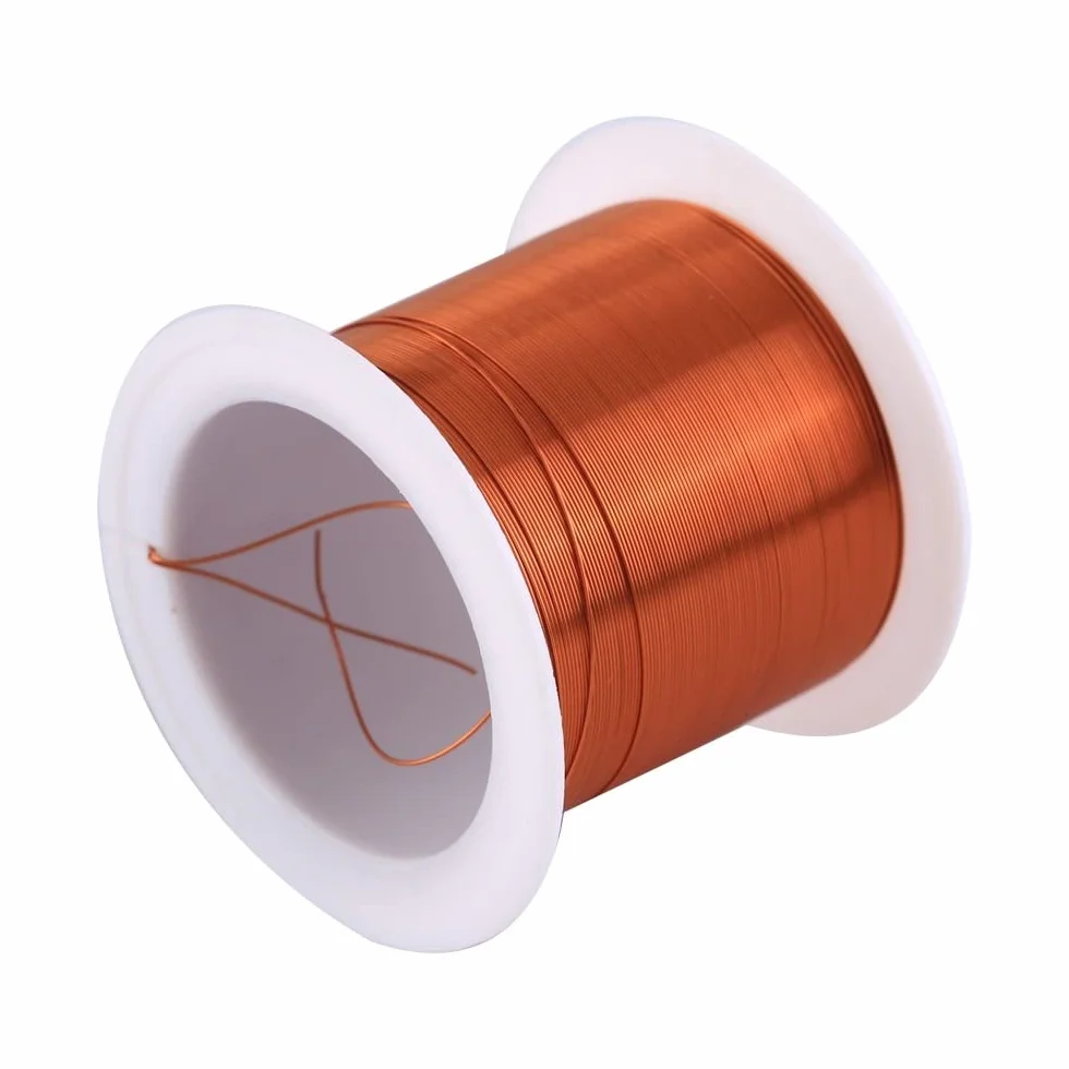 Alambre de Cobre Esmaltado 0.3mm 40 m Bobinado Bobina Imán para Altavoz Transformador