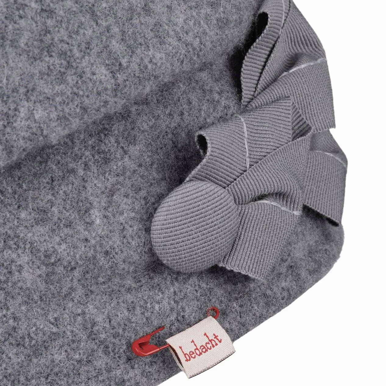 Lindola - Gorro de lana para mujer, fabricado en Italia, otoño-invierno