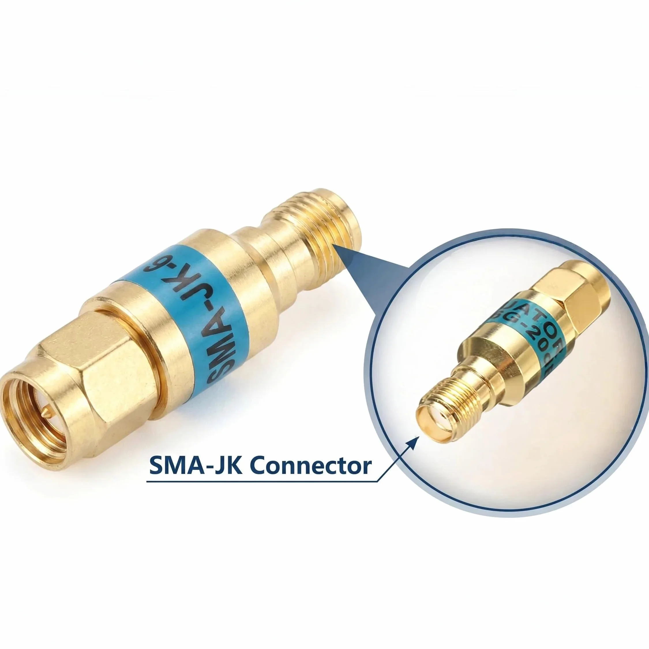 BECEN Atenuador SMA RF 10dB 6G 2W