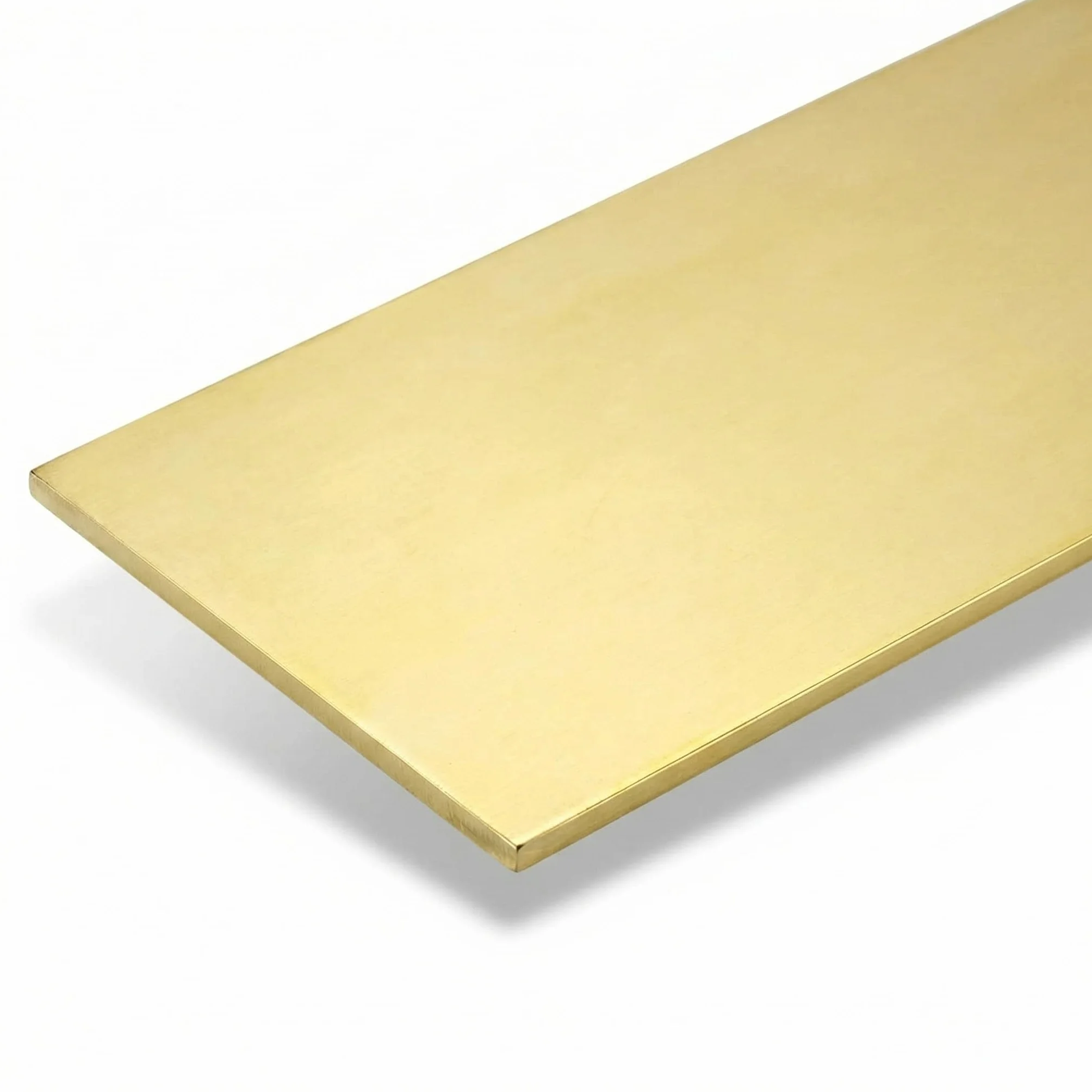 QWORK H62 Lámina de Latón 0.5 x 300 x 100 mm