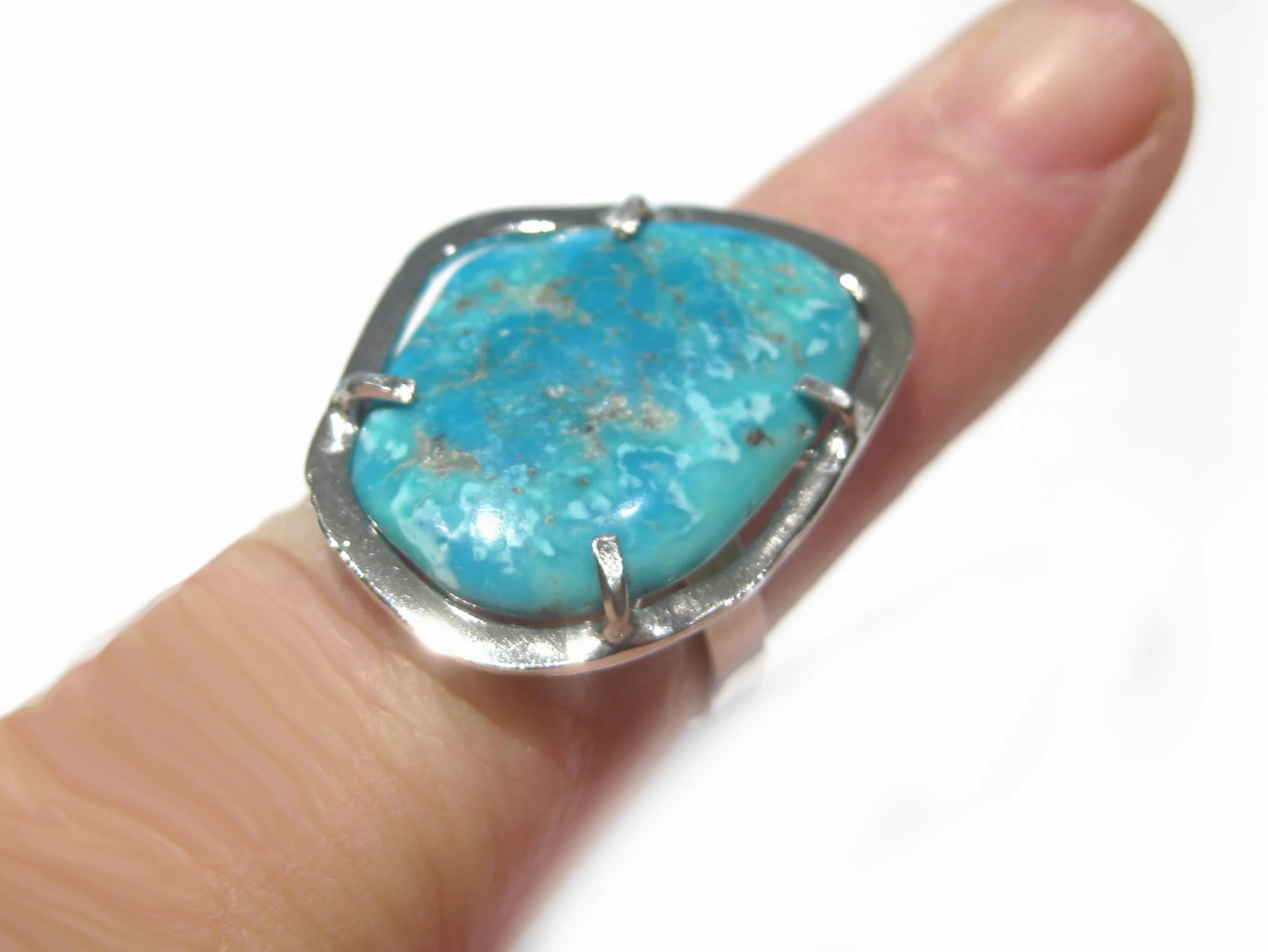 giacobbi jewelry anillo Turquesa plata 925%