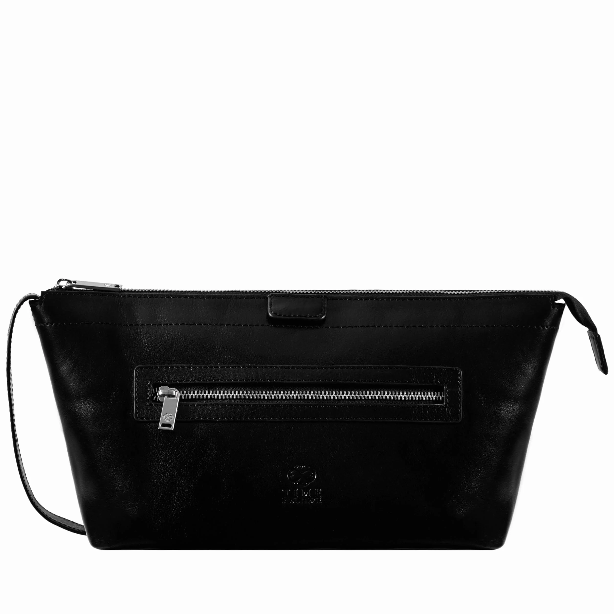 Time Resistance Neceser de Cuero - Kit Dopp para Hombre - Bolso Italiano