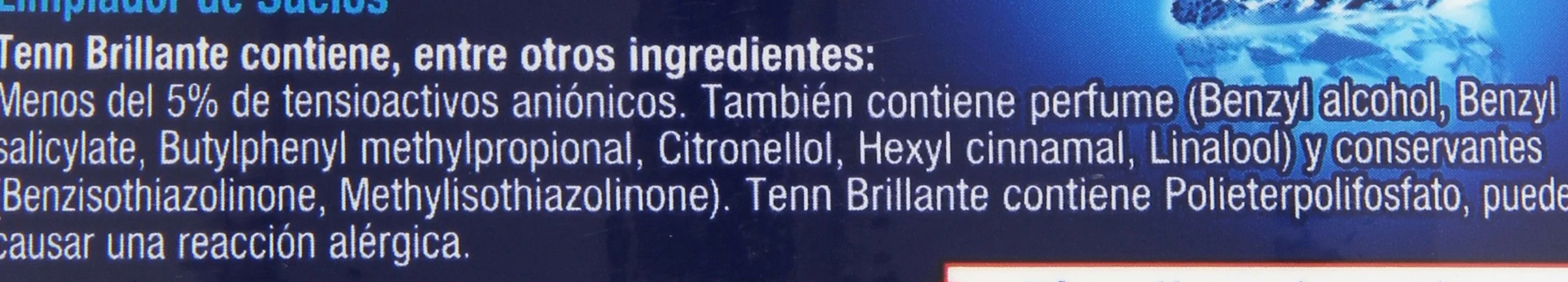 Tenn Brillante Universal Limpiador 1,25 L para superficies lavables