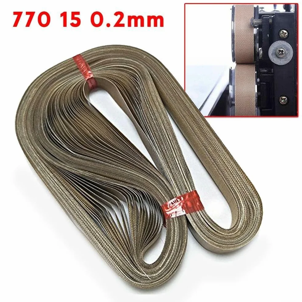 Bandas transportadoras de repuesto PTFE FR770 FR900 770x15 mm