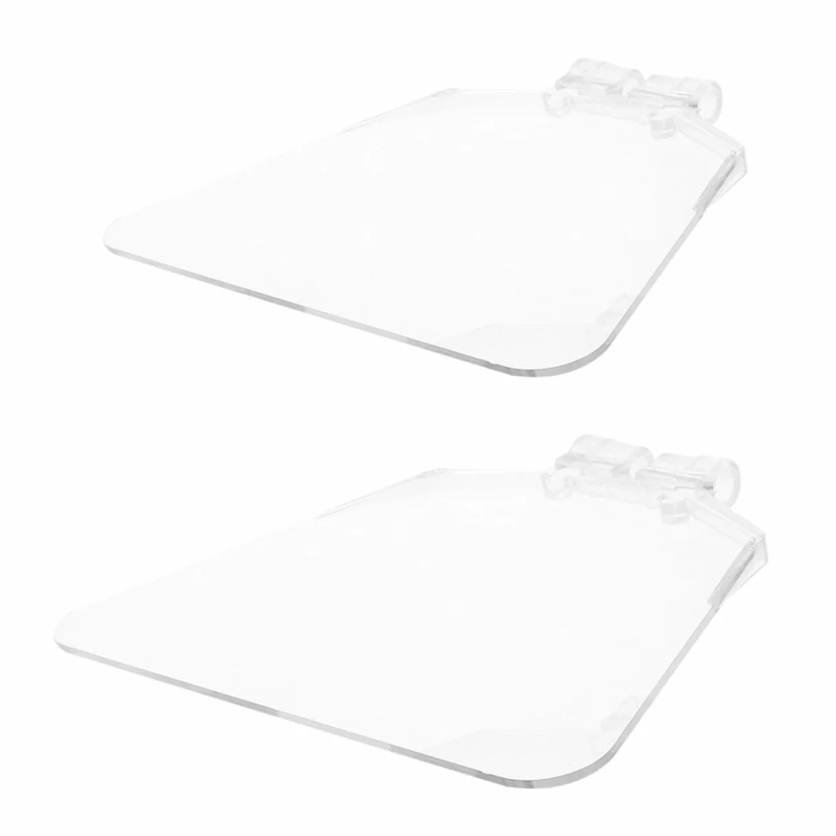 Escudo Protector Ocular para Amoladora de Banco de 2 Piezas Alta Transparencia Plástico Resistente