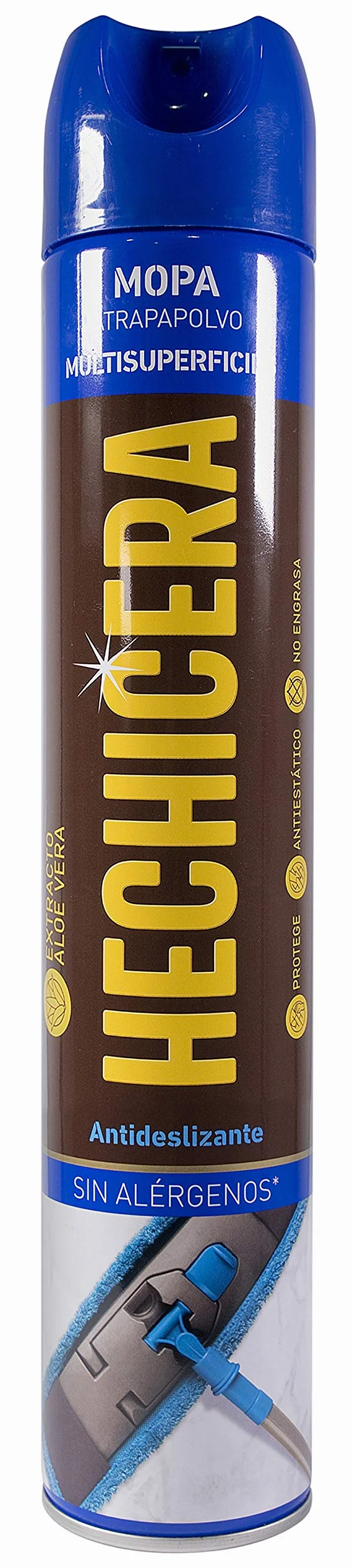 Aerosol Atrapa Polvo Multisuperficies Cera de Abeja Antideslizante 750 ml