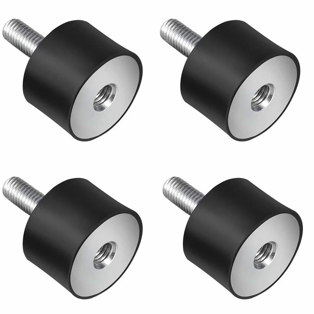 Silentblock M8 amortiguador de vibraciones goma metal para coche furgoneta