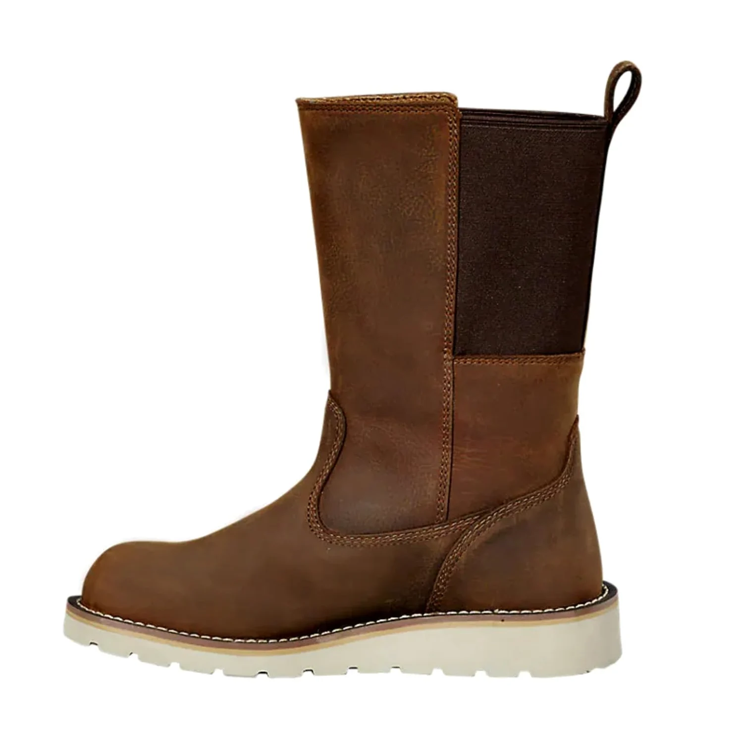 Carhartt Botas de goma impermeables unisex con puntera de acero de 25,4 cm, botas de goma impermeables con puntera de acero de 25,4 cm