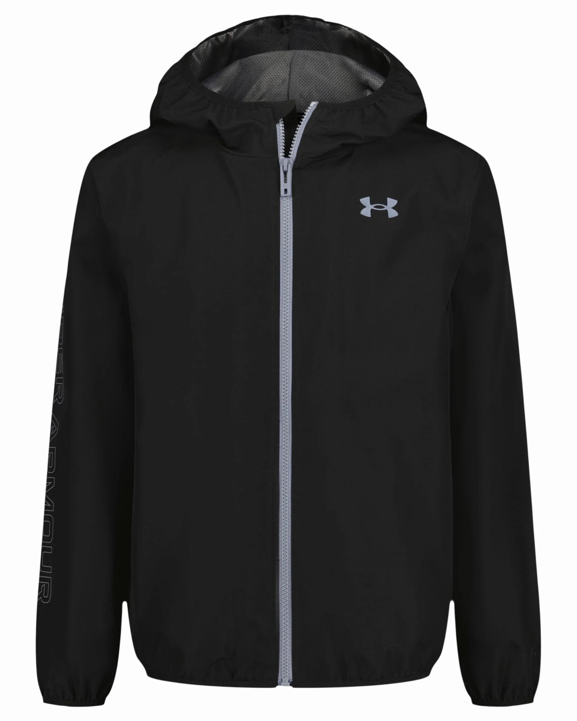 Under Armour Chaqueta Cortavientos Wintuck Wordmark para Niño con Tecnología UA Storm – 5K/5K, Repelente al Agua y Cortavientos, Forro de Malla Transpirable, 6–14 Años