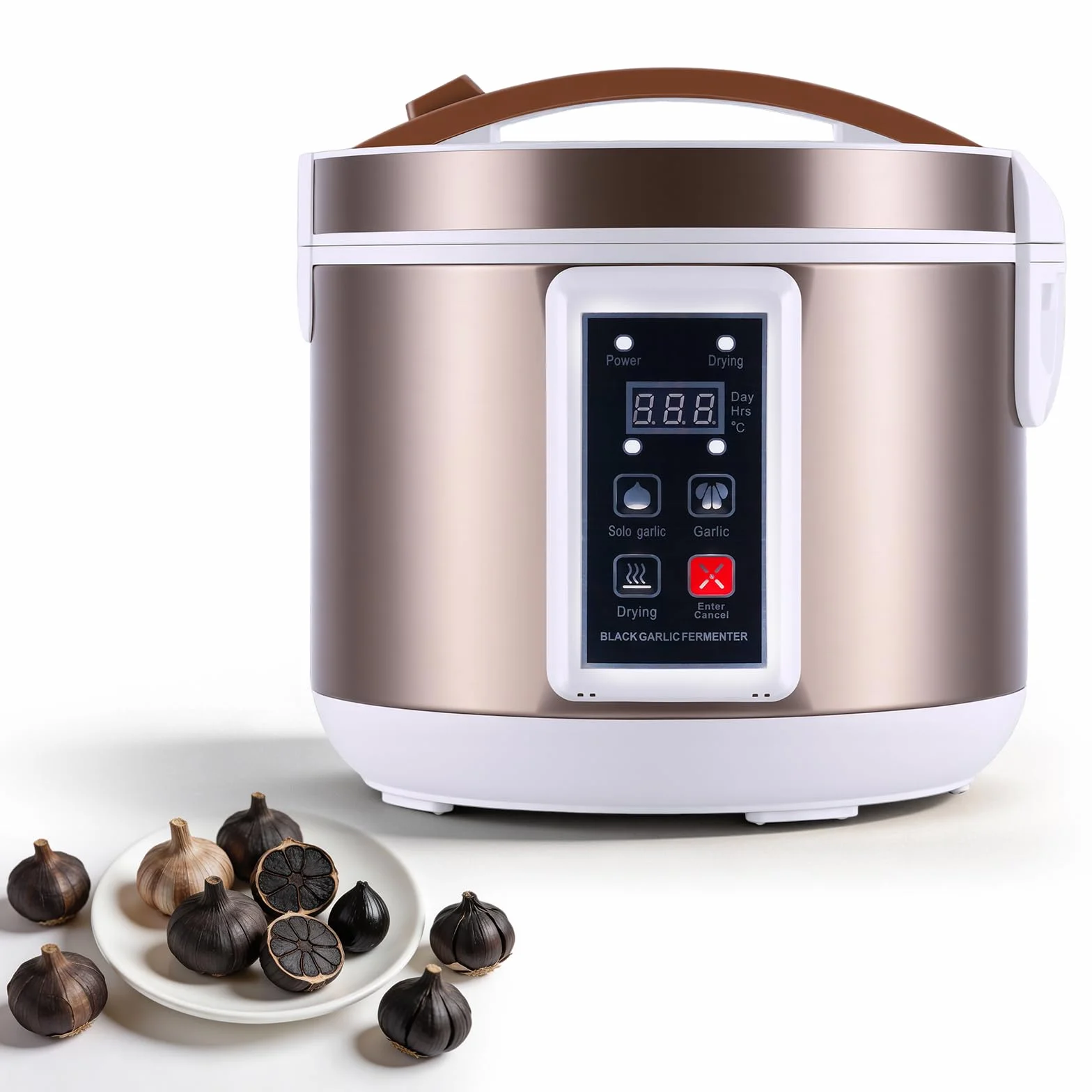 YUCHENGTECH Fermentador de Ajo Negro 6L Automático Inteligente con Control de Tiempo y Temperatura
