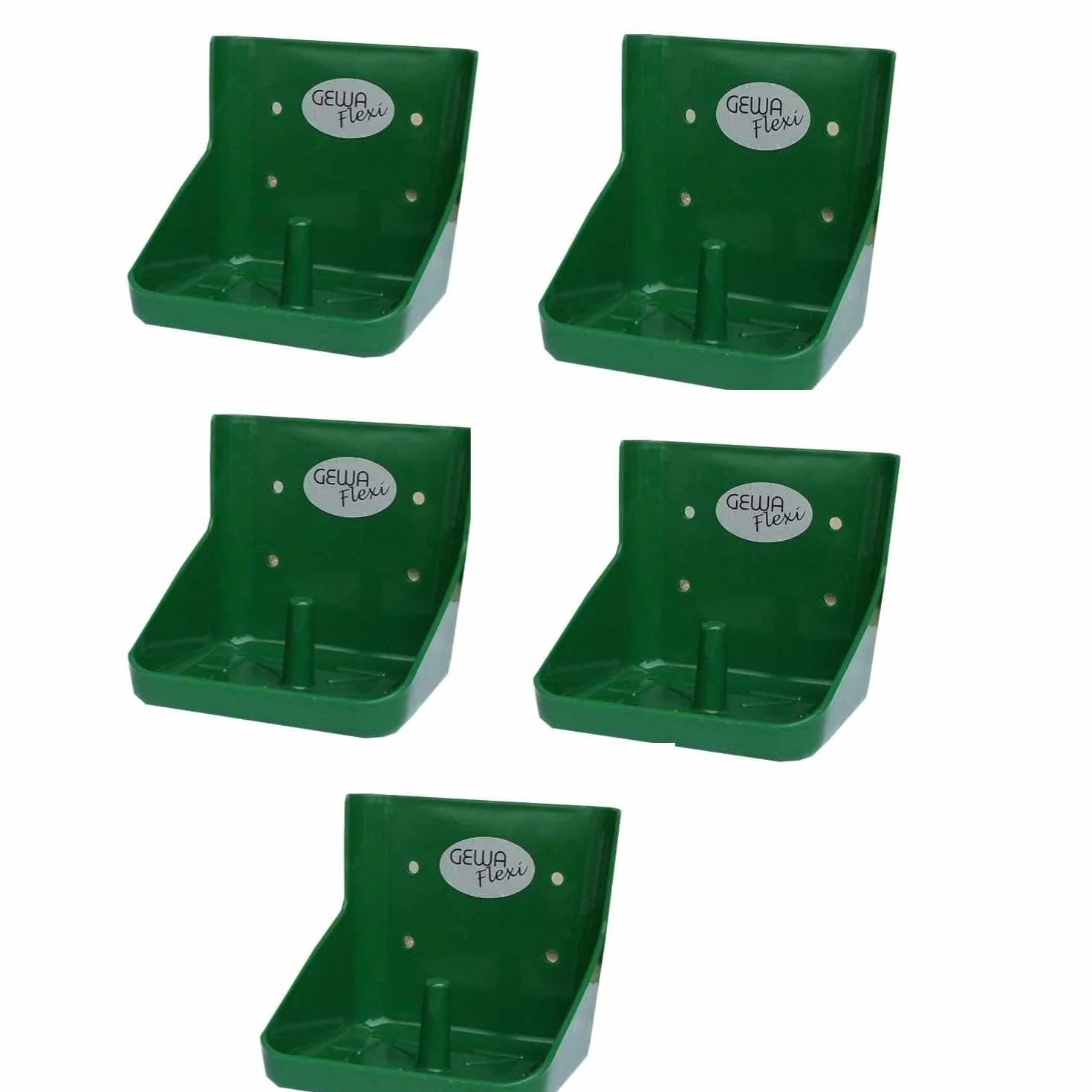 Gewa Juego de 5 soportes para piedras de fuga flexibles resistentes 10 kg