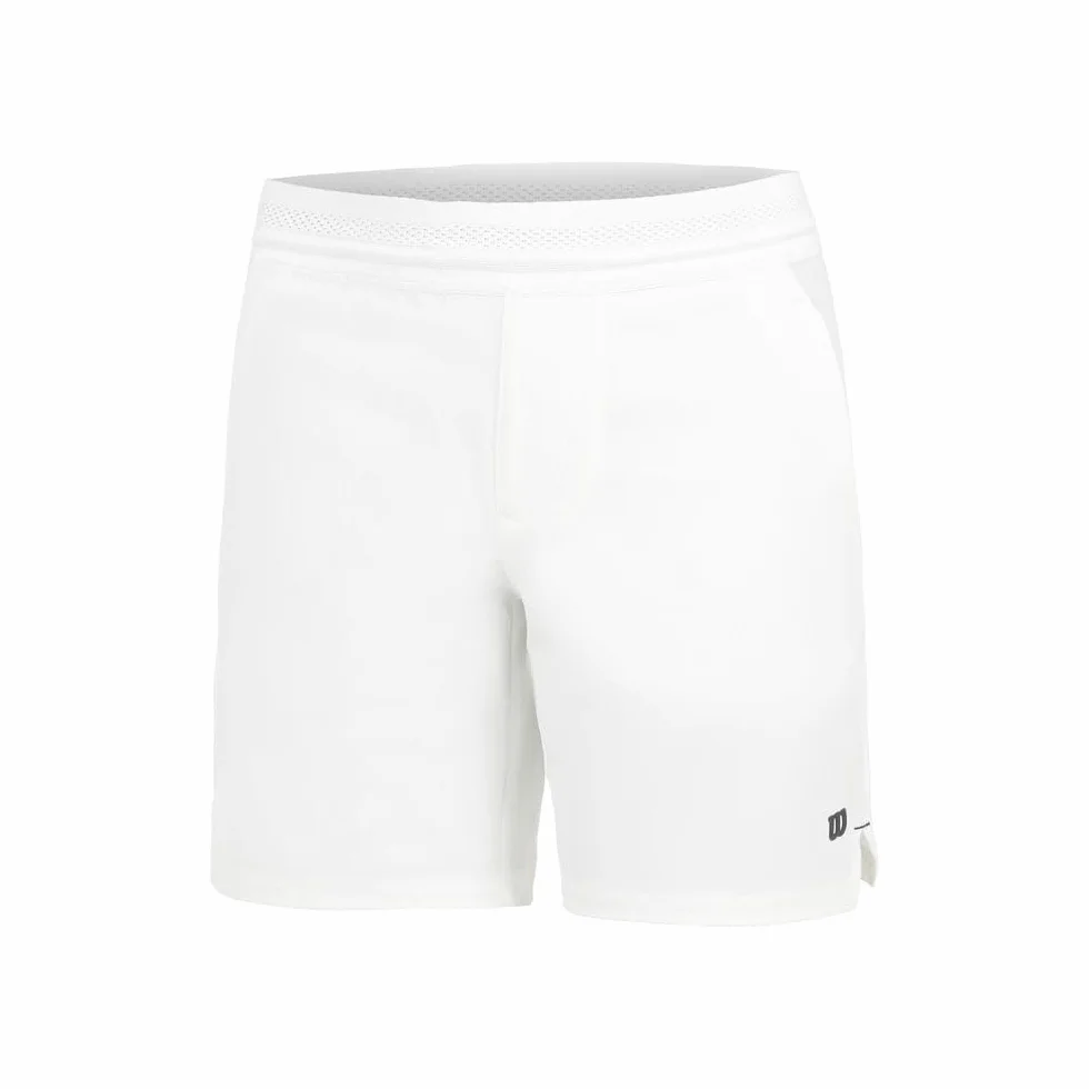 Wilson Team Tournament 5In Inseam Shorts Chicos Blanco