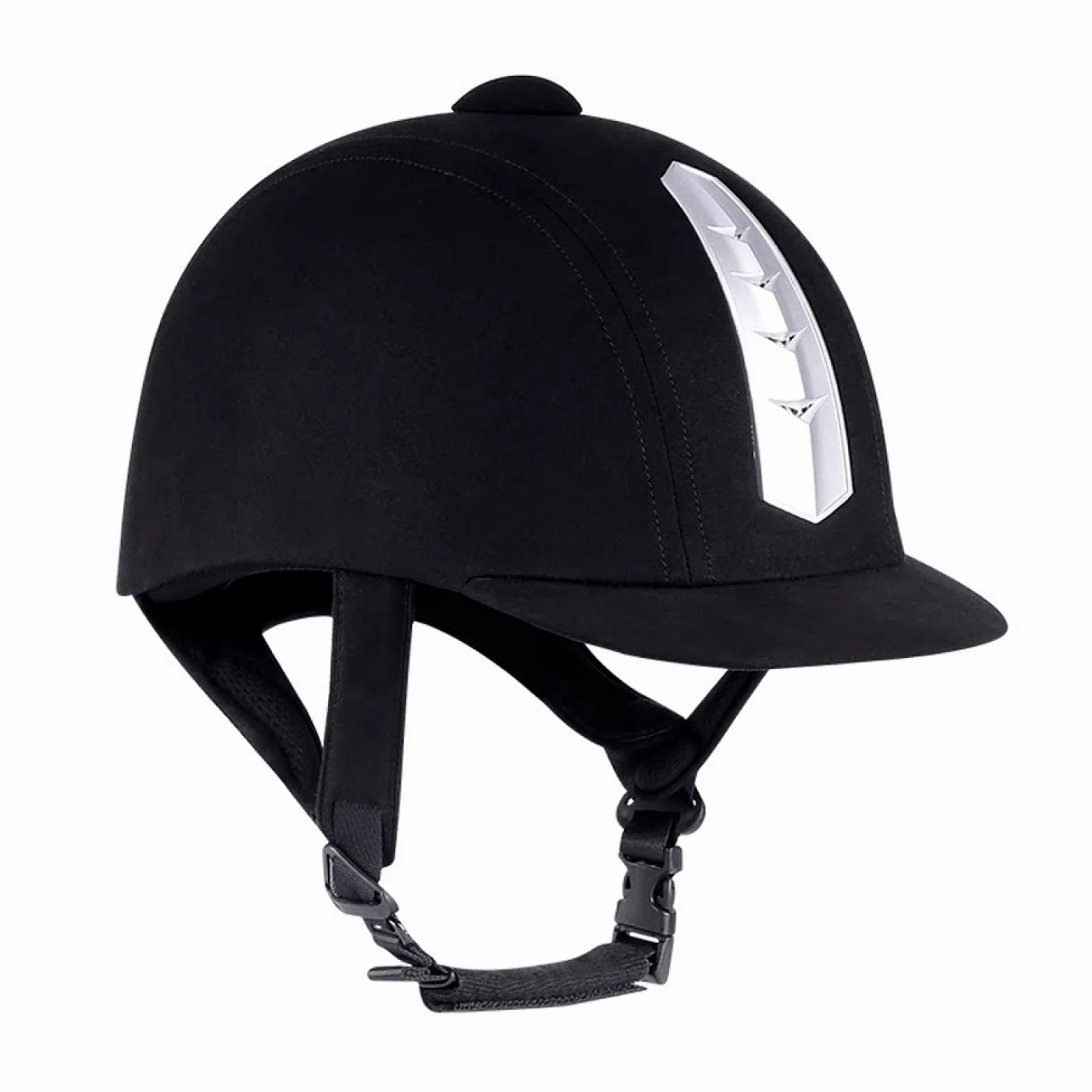 LEBEE Casco de equitacion Casco Ecuestre Mujeres Hombres Casco para Montar a Caballo Sombrero Fácil de Usar Equipo Ecuestre Sombreros Protectores,Black-59cm
