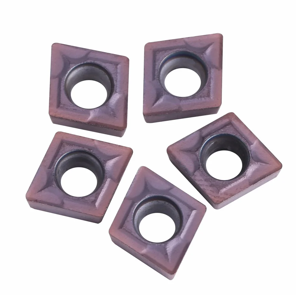 CCMT060204 VP15TF Insertos de Carburo CNC para Acero Regular
