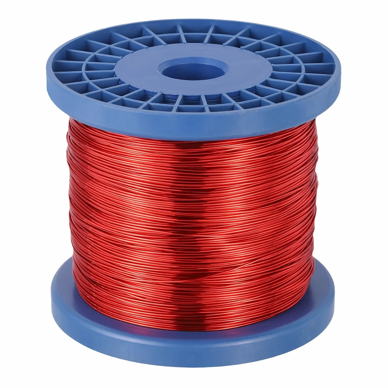 QUARKZMAN Alambre Esmaltado 20 AWG, Cobre Calibre 20 48 Oz, Grado F 155°C, Transformador Motor, Rojo Azul