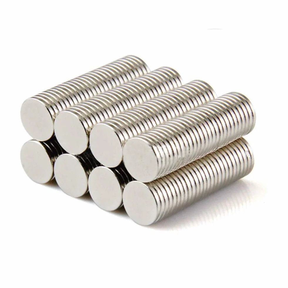 Imanes de Neodimio Potentes Pequeños 100 Piezas 8x1mm Yizhet
