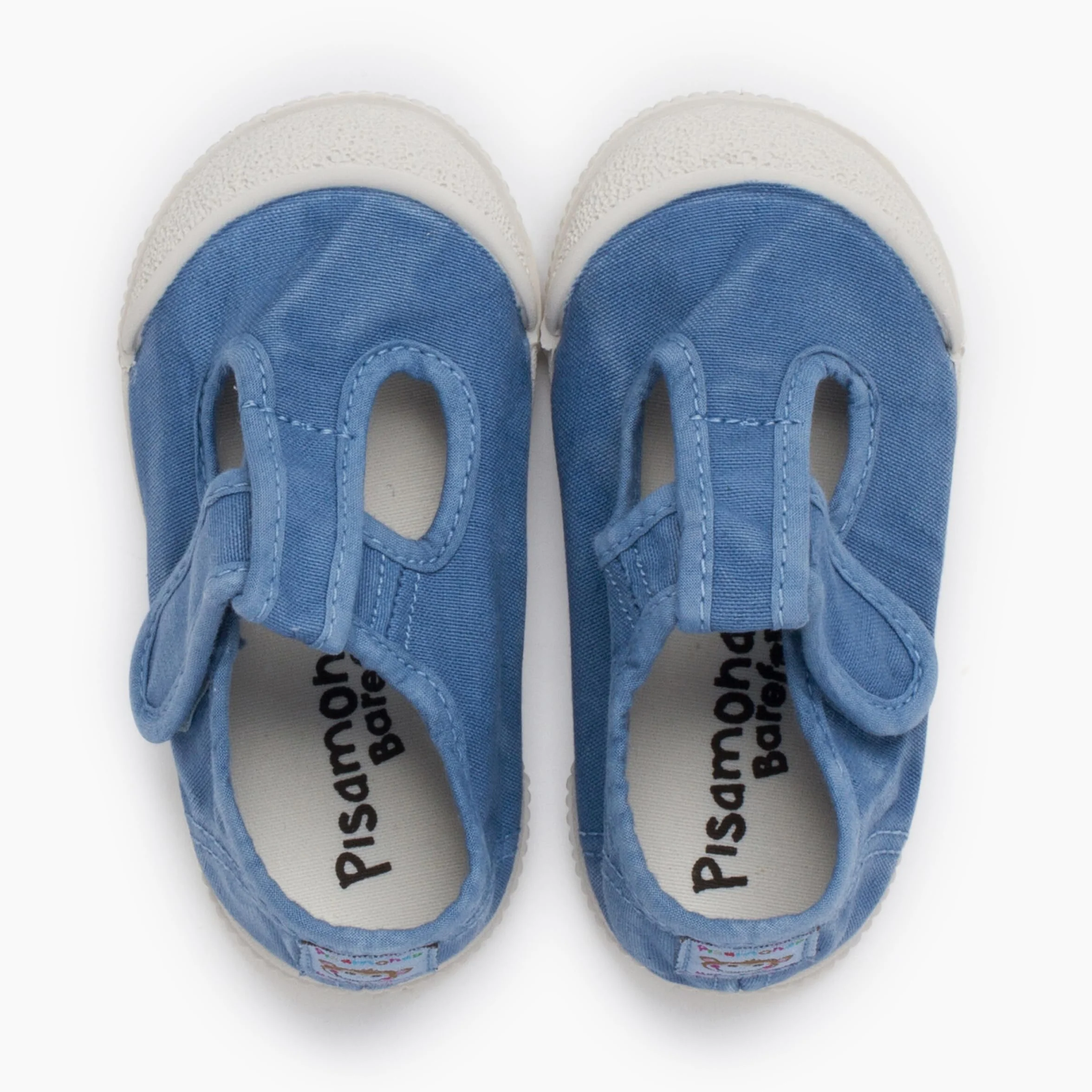 Pisamonas Pepitos Puntera Barefoot Lona Lavada
