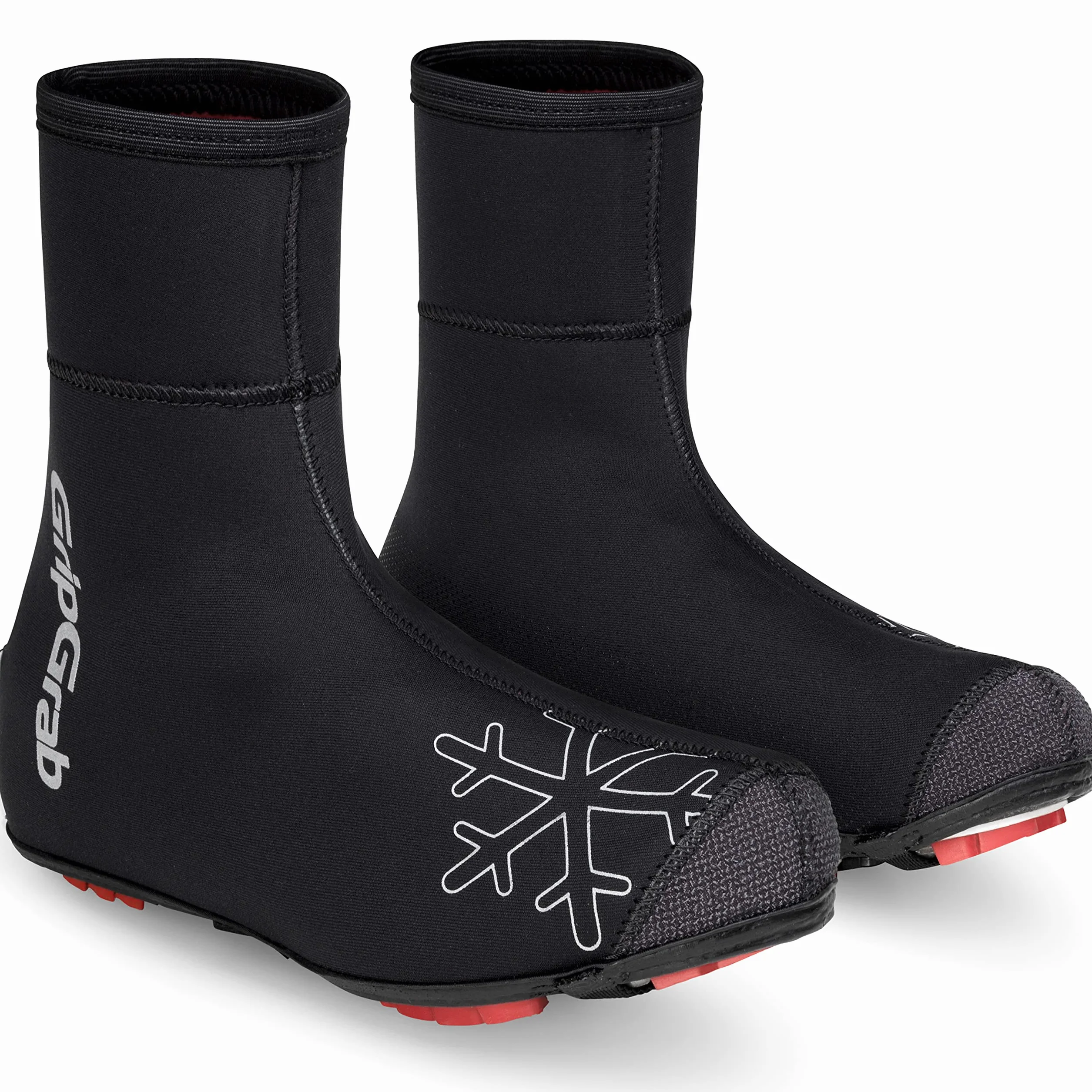 GripGrab Cubrezapatillas Ciclismo Arctic X Invierno Térmicos MTB Gravel Cortavientos Neopreno Impermeable Forro Polar