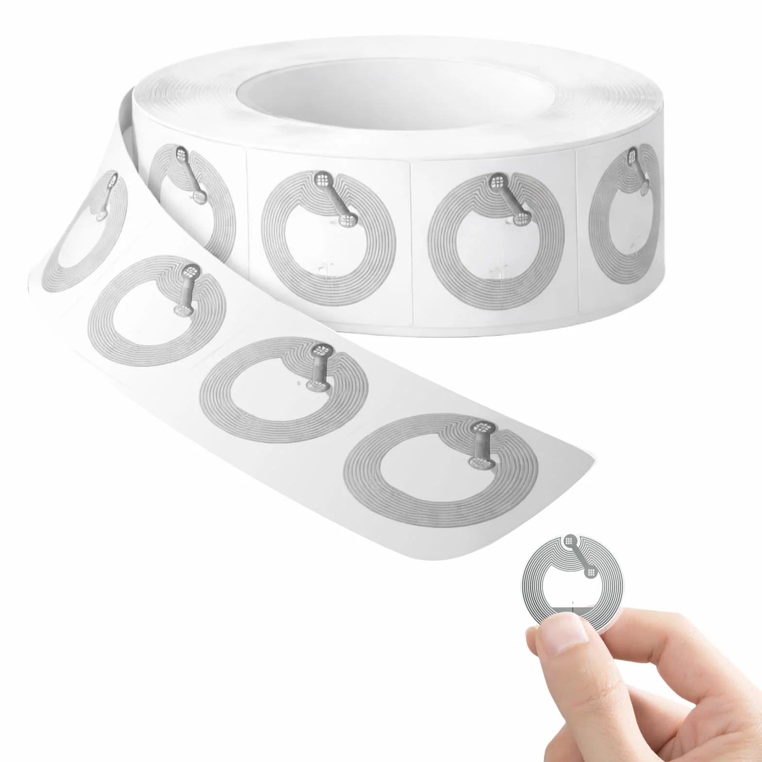 Pegatinas NFC Ntag213, 144 Bytes, Reutilizables, Impermeables, Compatibles con Teléfonos NFC