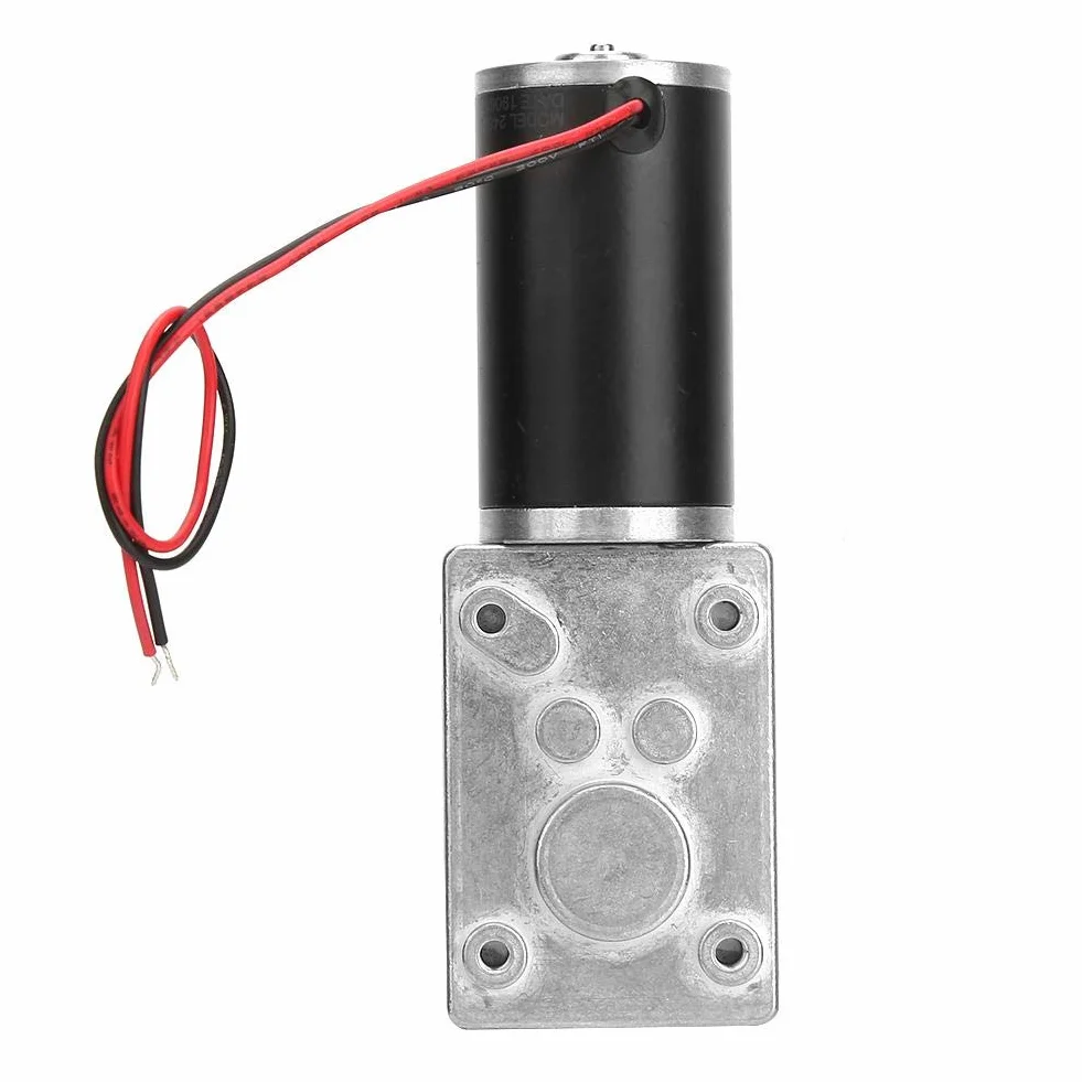 Motor de engranaje helicoidal 24V Alta torsión 100 rpm Eje 8 mm Reversible