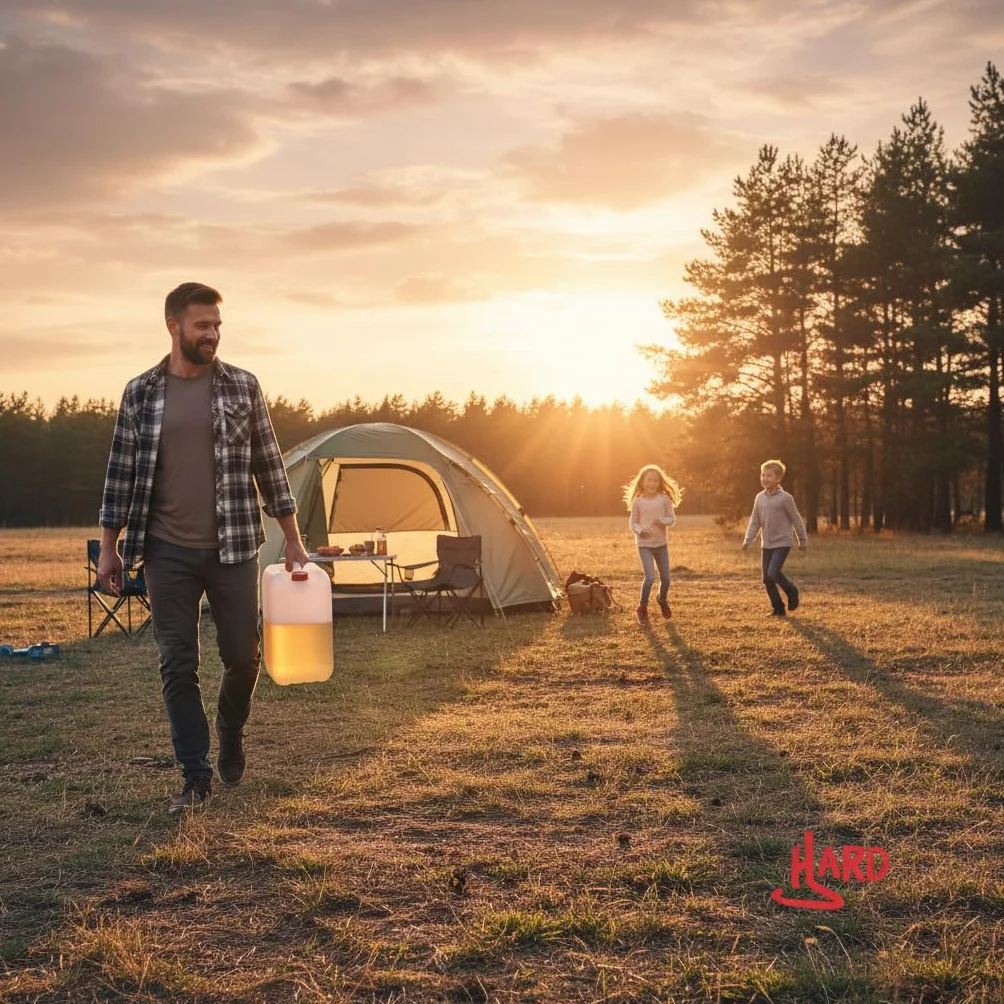 Garrafas 25 Litros Boca Ancha ADR Homologada Agua Gasolina Resistente Químicos Furgoneta Camper Camping