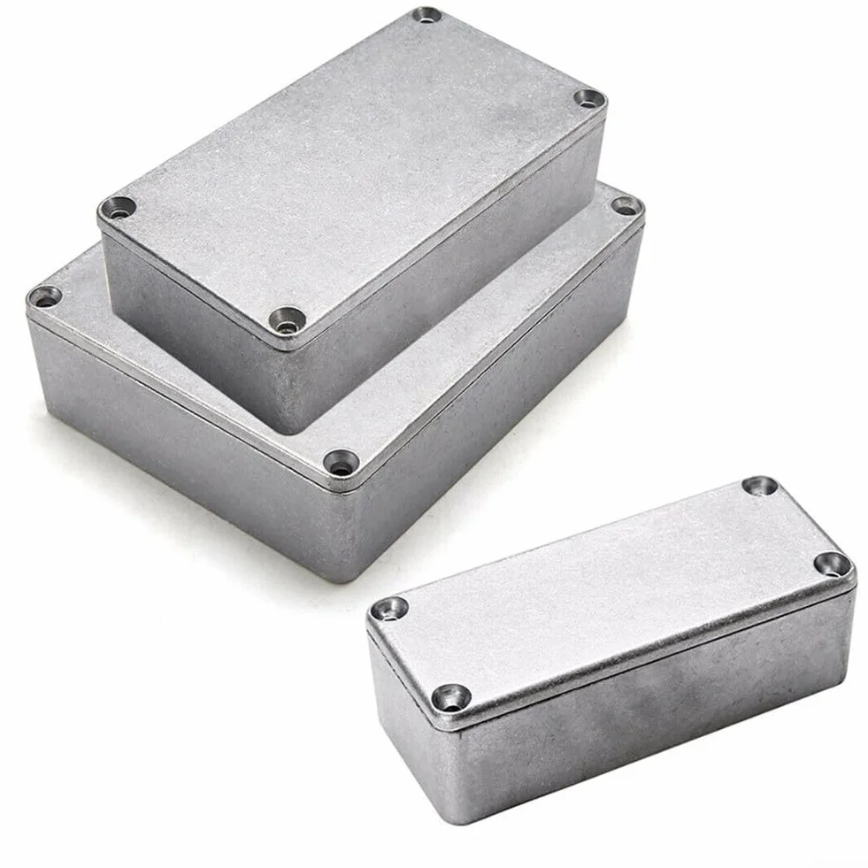 Caja de Aluminio Impermeable 188x120x37 mm para Proyectos de Bricolaje
