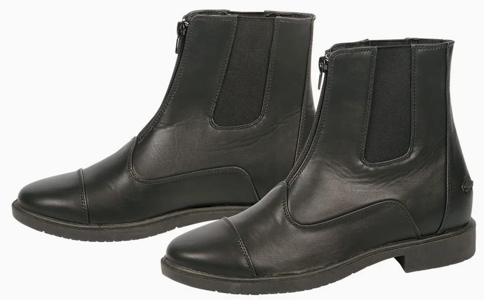 Botas de jodhpur con cremallera