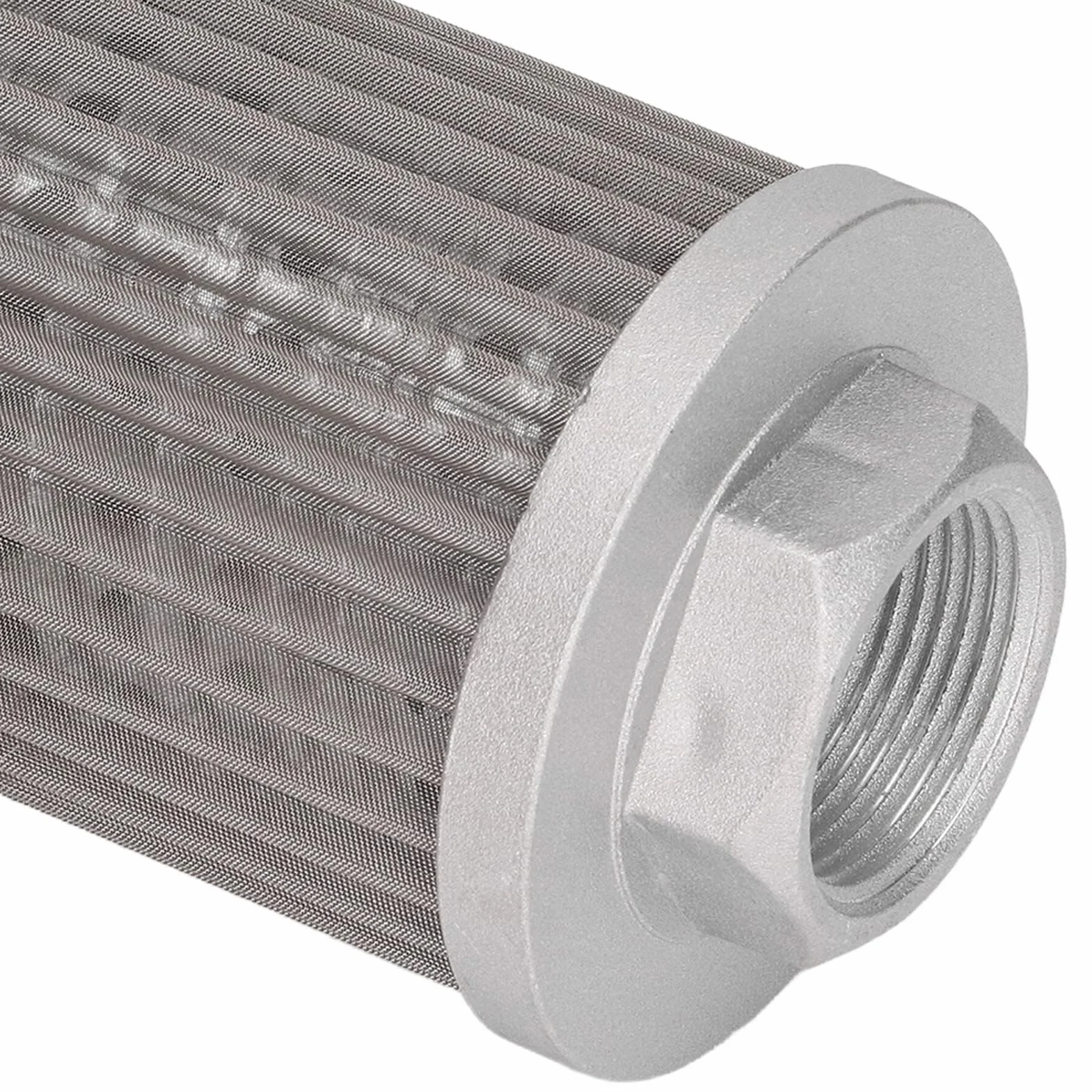 Filtro de aceite de succión hidráulica, colador hidráulico Núcleo de repuesto de acero inoxidable