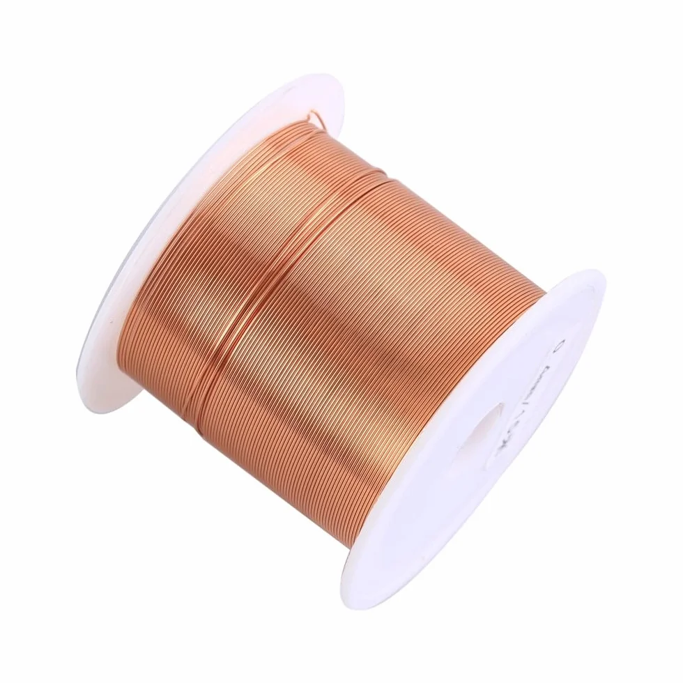 Alambre magnético de cobre esmaltado 0,4 mm 15 m para joyería artesanal