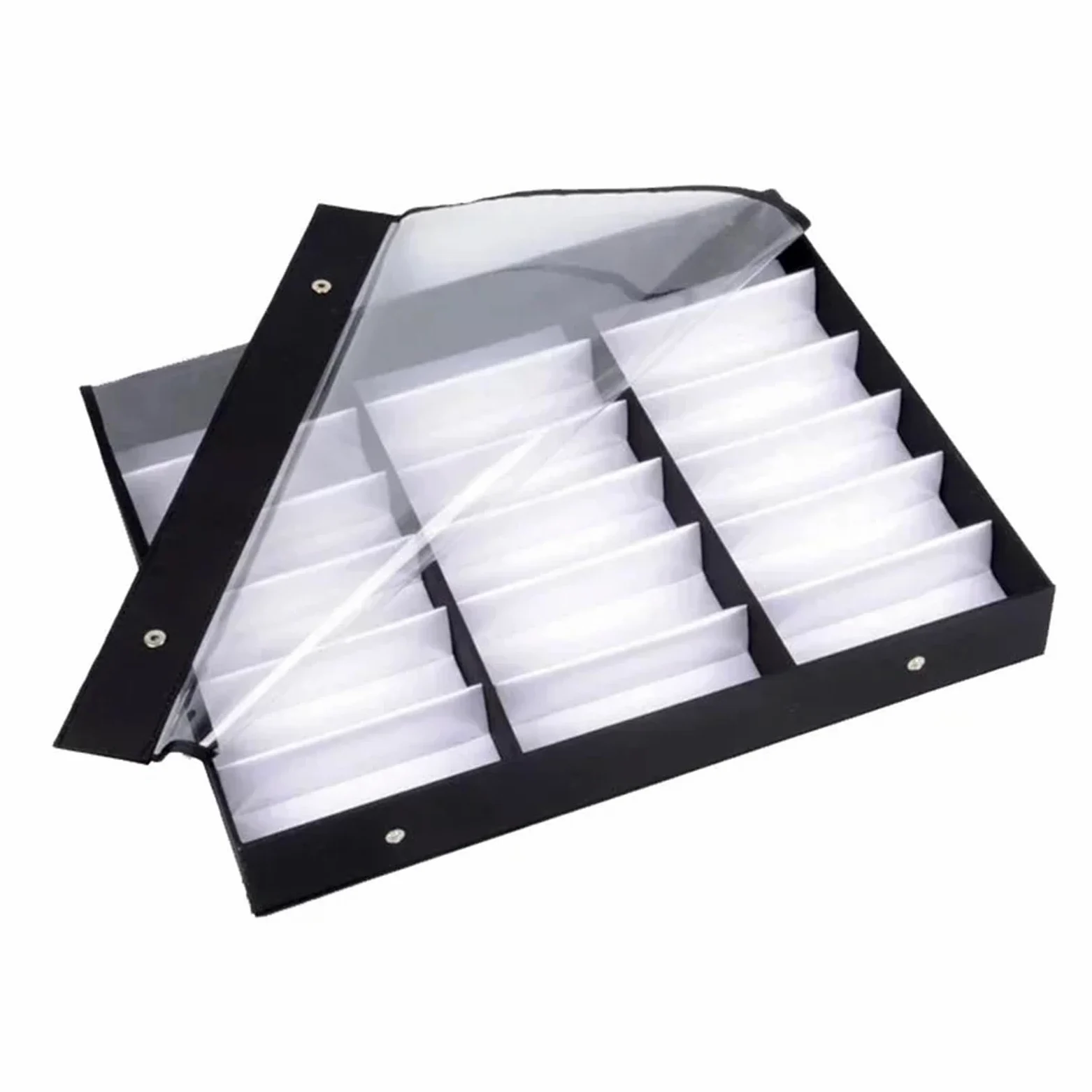 organizador gafas de sol Bandeja for 18 gafas, expositor de sol, organizador, soporte for