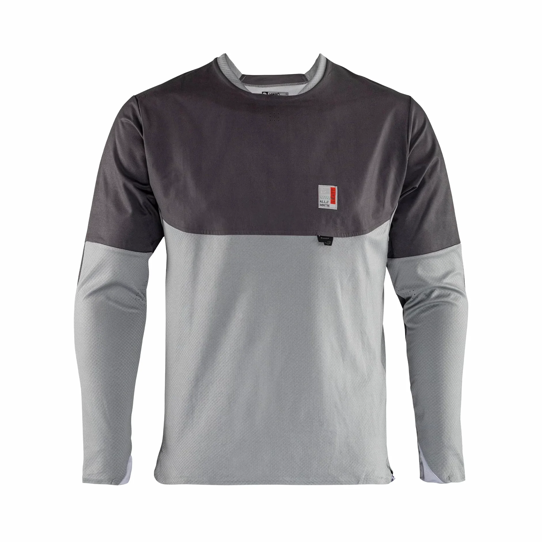 Leatt Camiseta MTB Allmtn 4.0-M-Gris Granito técnica Deportiva, Medium Unisex Adulto