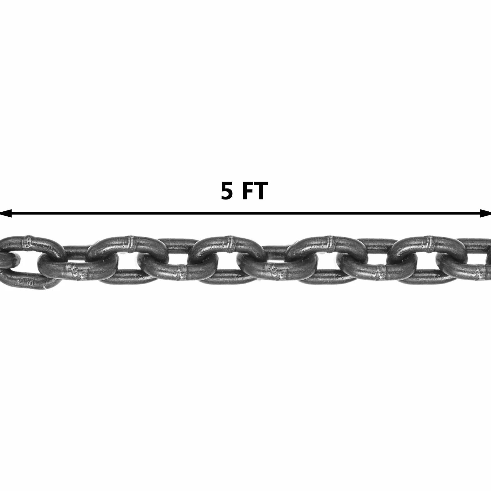 G80 Cadena de Elevación 4 Patas 1,5 m 5T 8 mm Eslinga para Minería Puertos Construcción