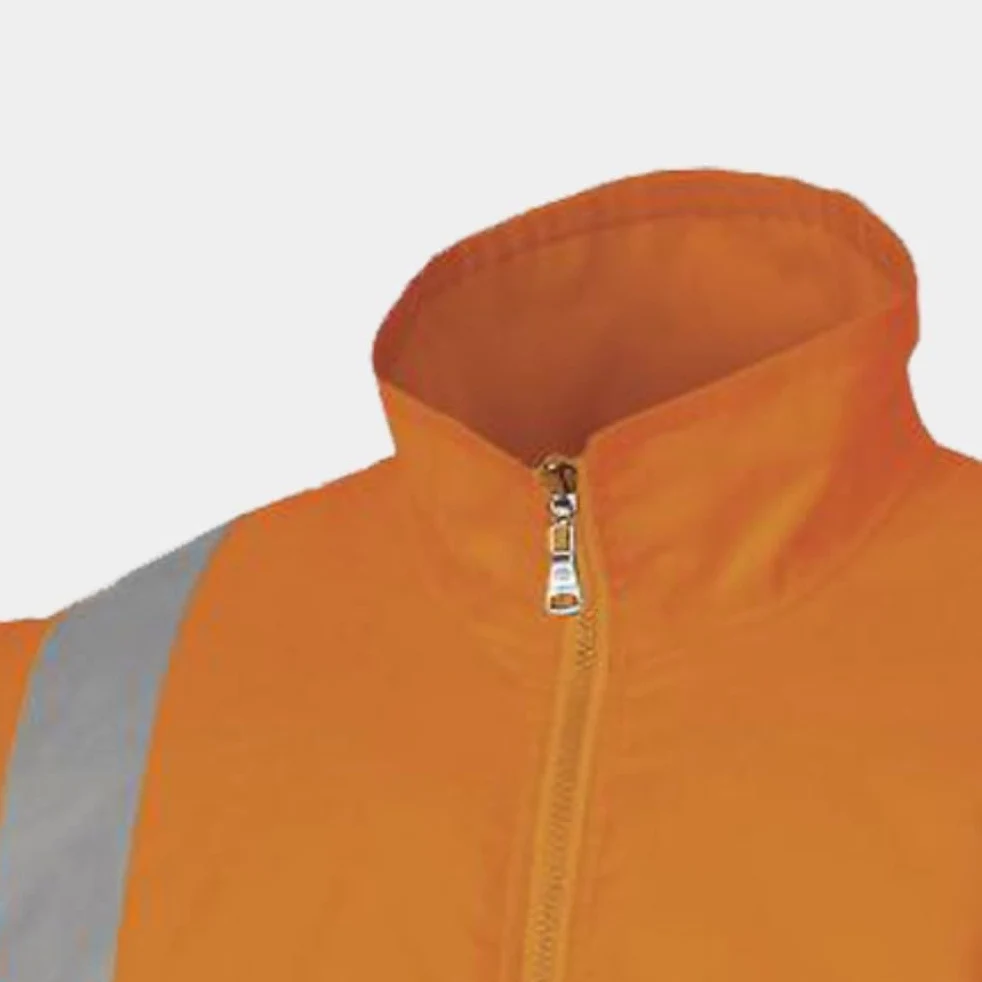Chaleco Trabajo Chaqueta Reflectante For Hombre, Chaleco Cálido For Obras De Tráfico Y Saneamiento Emergencia Chaleco