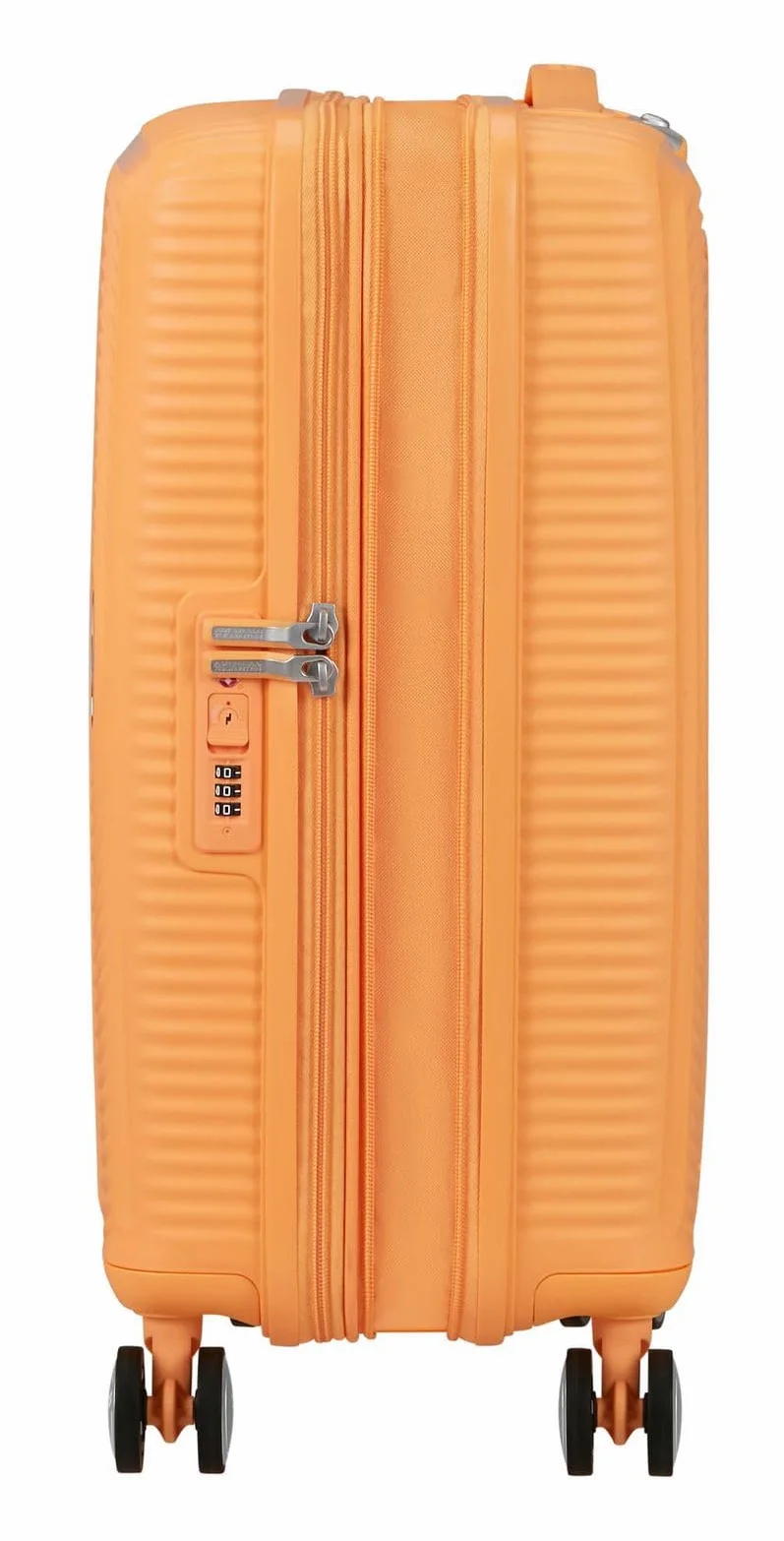 American Tourister Soundbox Spinner 55/20 TSA EXP Trolley Papaya Pop Albaricoque