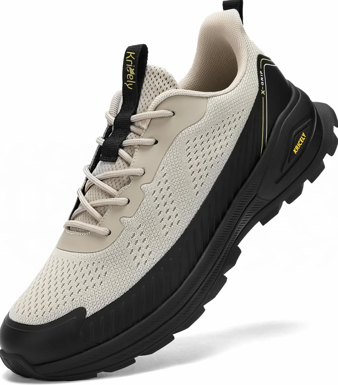 Kricely Zapatillas de Trail Running Hombre Zapatillas de Trekking Zapatos de Senderismo Ligero Antideslizantes AL Aire Libre Deporte Tenis Sneakers