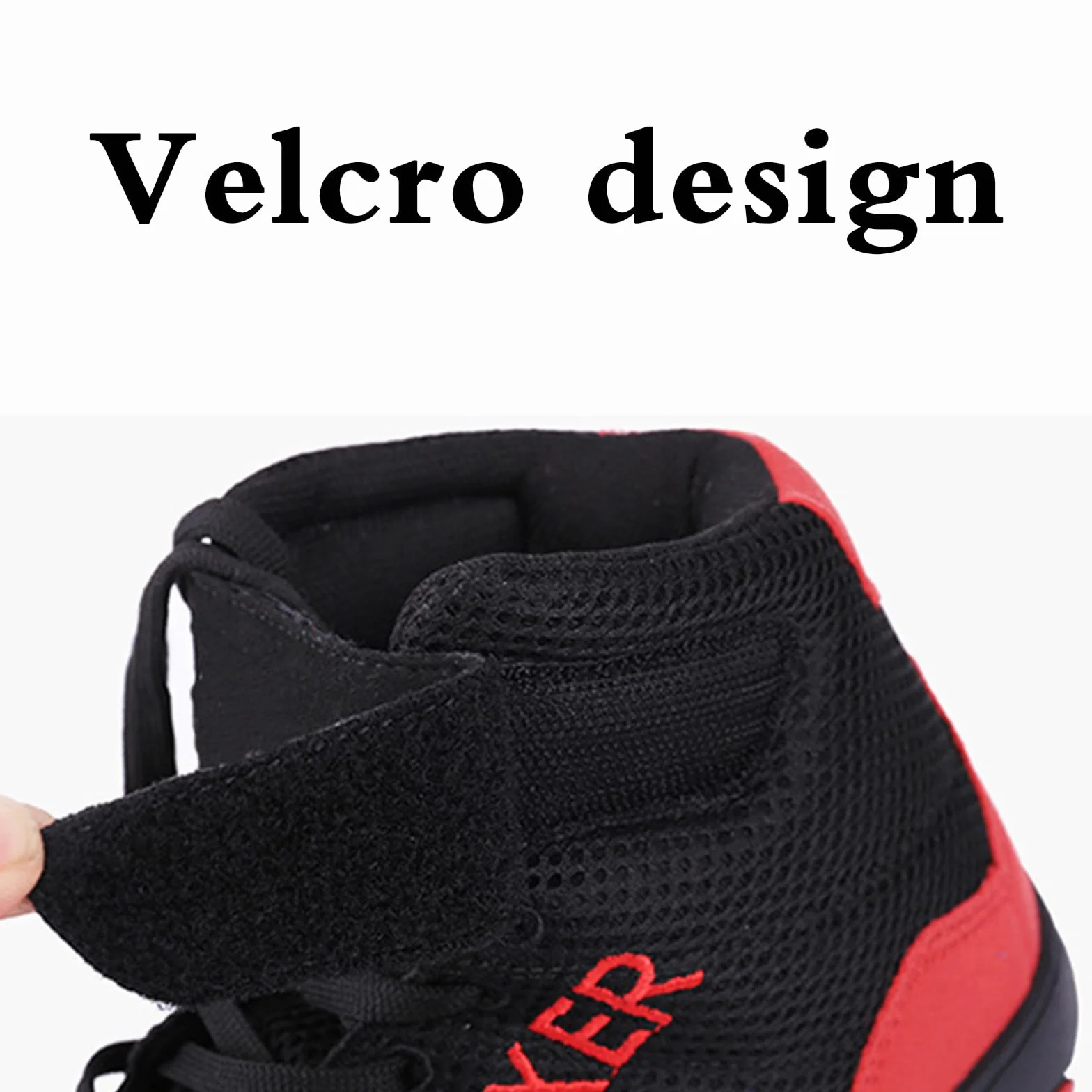Botas Boxeo Mujer,Zapatillas De Deporte De Boxeo,Core Botas De Lucha,Comodidad Ligero,Respirable Antideslizante,con Malla Transpirable,para Fitness,Deportes,Sanda,CompeticióN,Entrenamiento