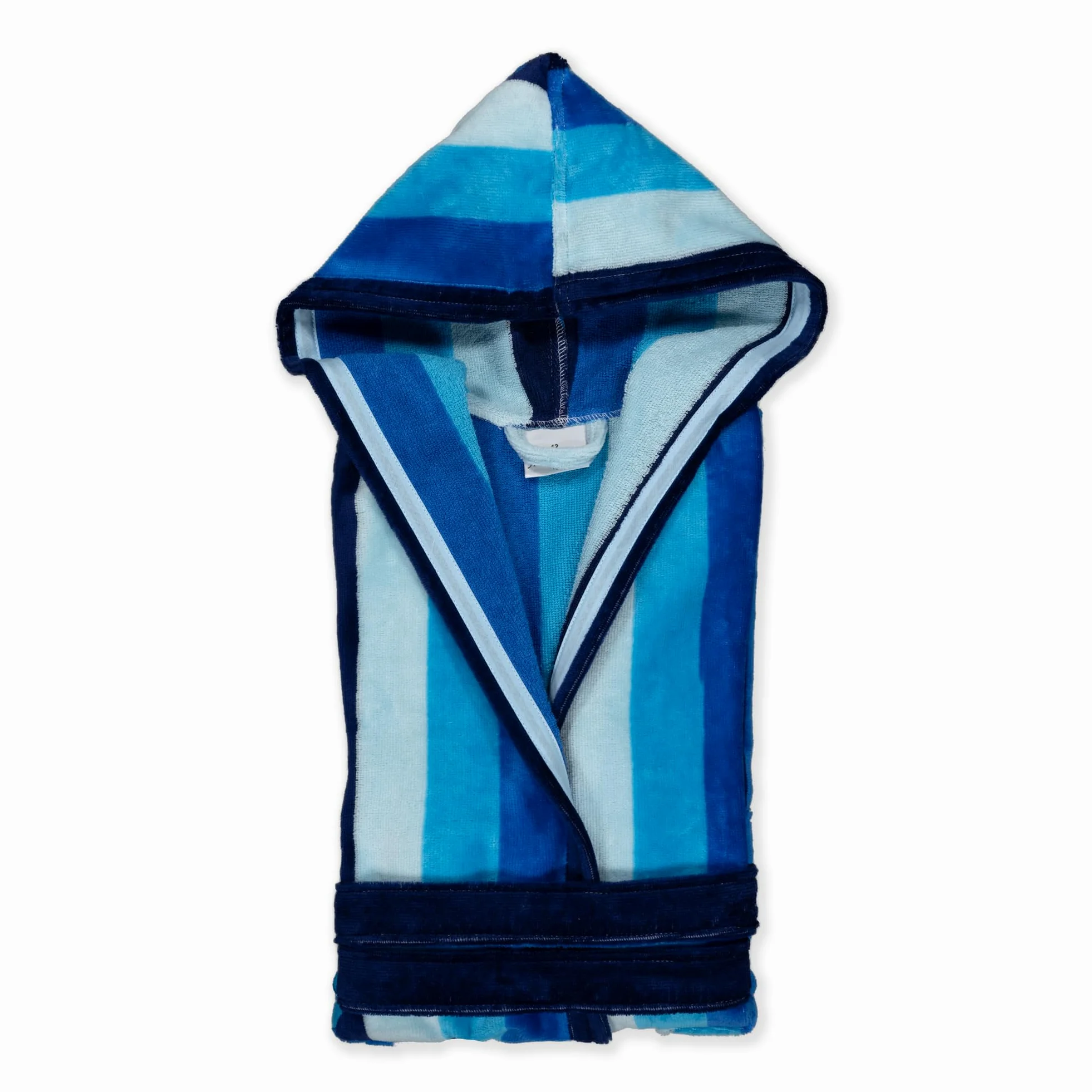 KIDS - Albornoz Niños adolescentes Algodón: Niño, Niña, Unisex, Infantil y Bebé - 100% Algodón OEKO-TEX - 2 Bolsillos, Cinturón, Capucha, Albornoces Rizo muy suave con bordados para niños