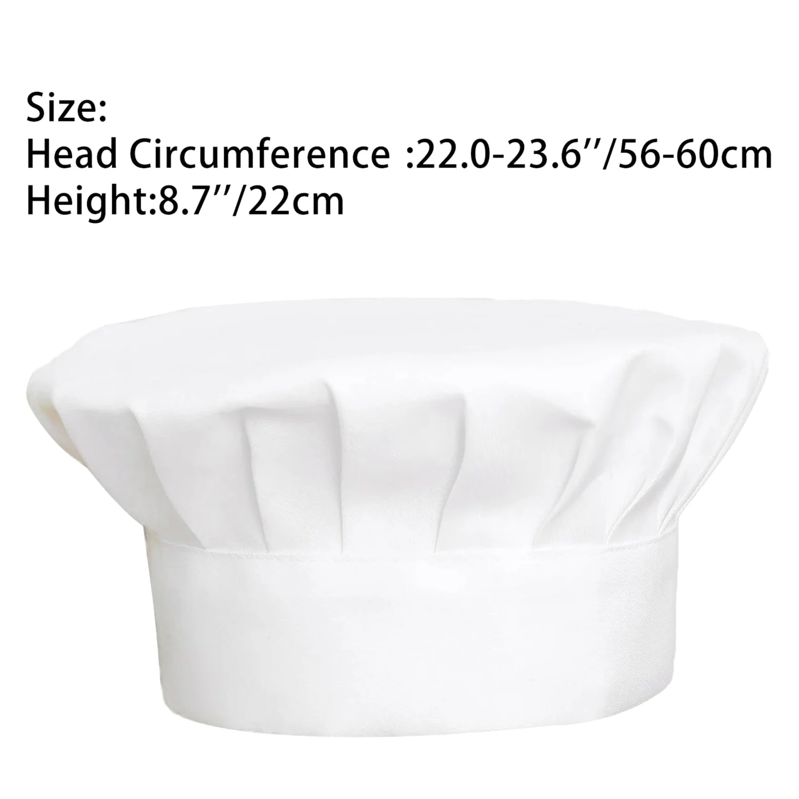 Ropa De Cocinero Chaqueta de Chef de Uniforme de Cocina de Restaurante de Hotel con Sombrero, Panadero, Catering, Cocina, Camisa Blanca de Manga Corta for Hombres y Mujeres(Black,3XL)