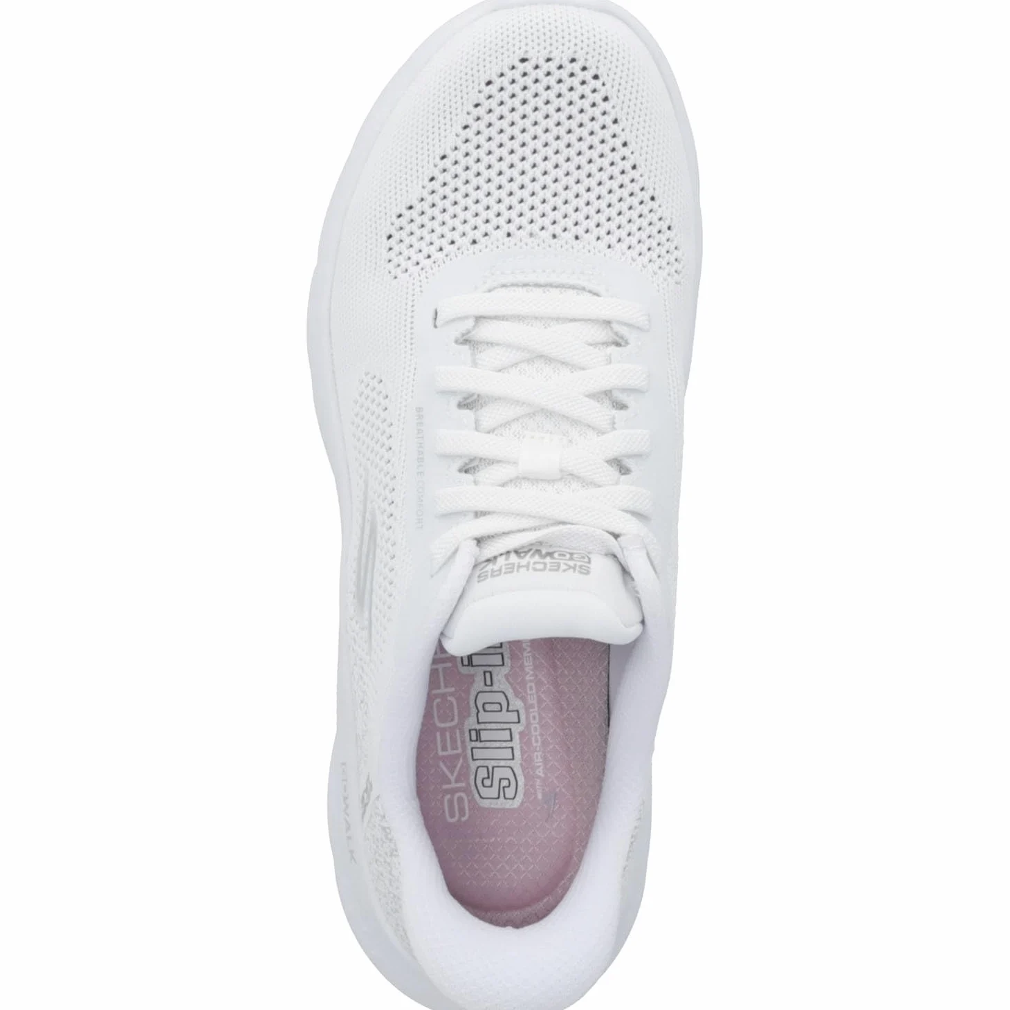 Skechers Zapatilla Deportiva Slip-INS GO Walk Flex BLNCA