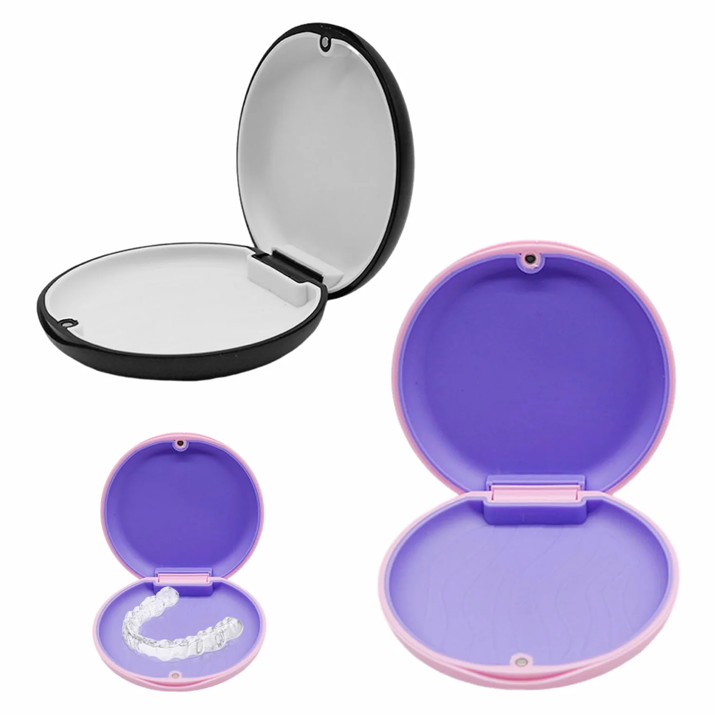 Caja De Almacenamiento Impermeable Para Aparatos Ortopédicos 2 Piezas