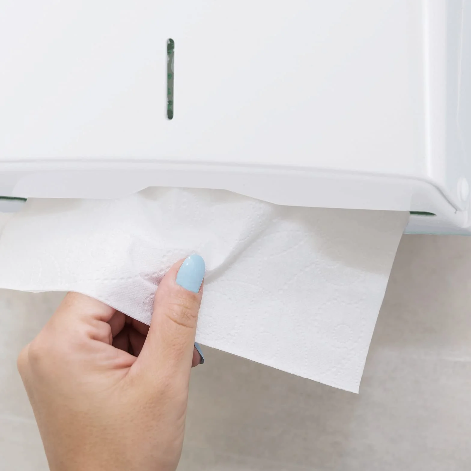 Jofel Dispensador de Papel de Manos ABS Blanco AH37000 600 Toallitas