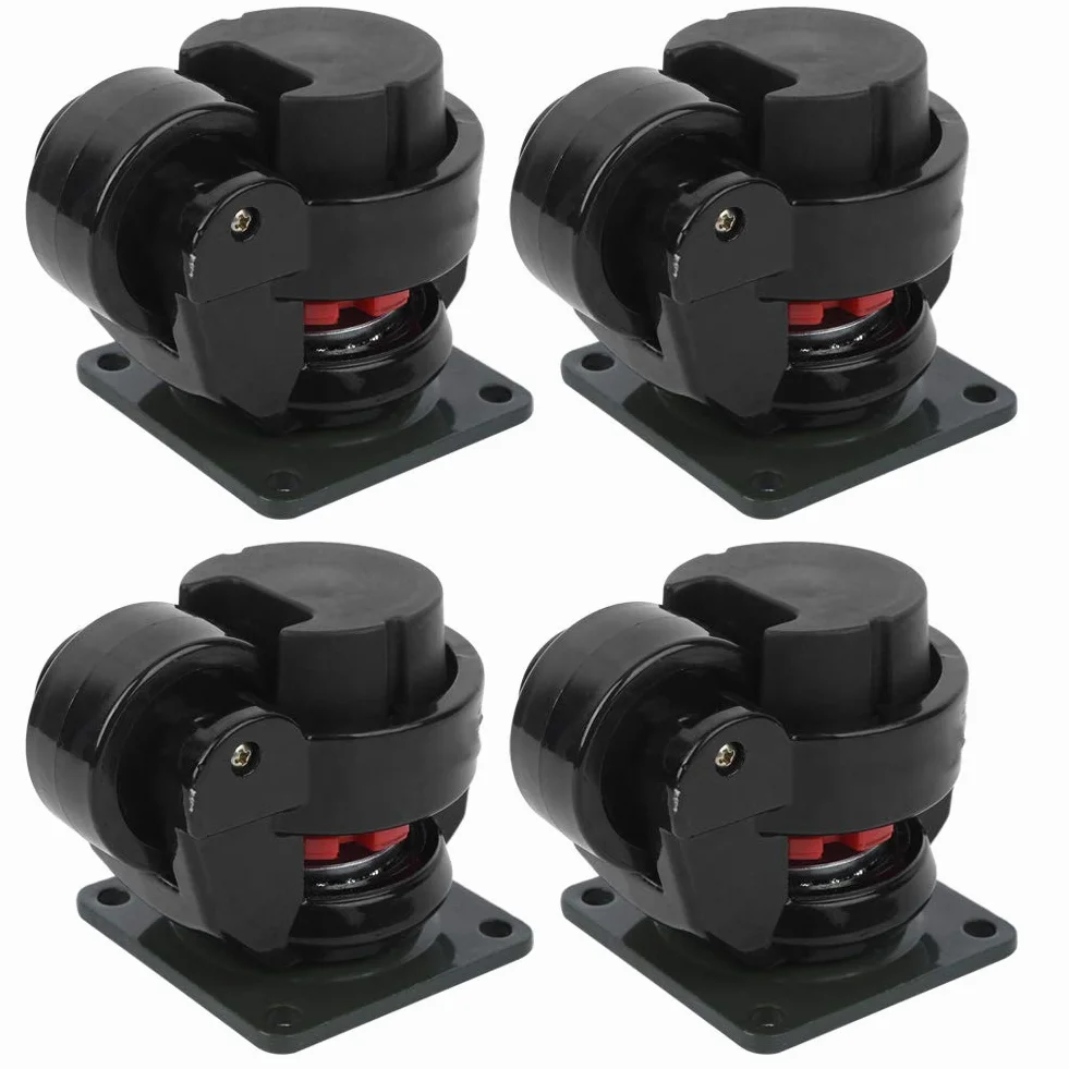 Ruedas Niveladoras GD-60F Bagima 4 Uds. Rueda de Ajuste de Nivel Industrial de Servicio Pesado 21x16x9