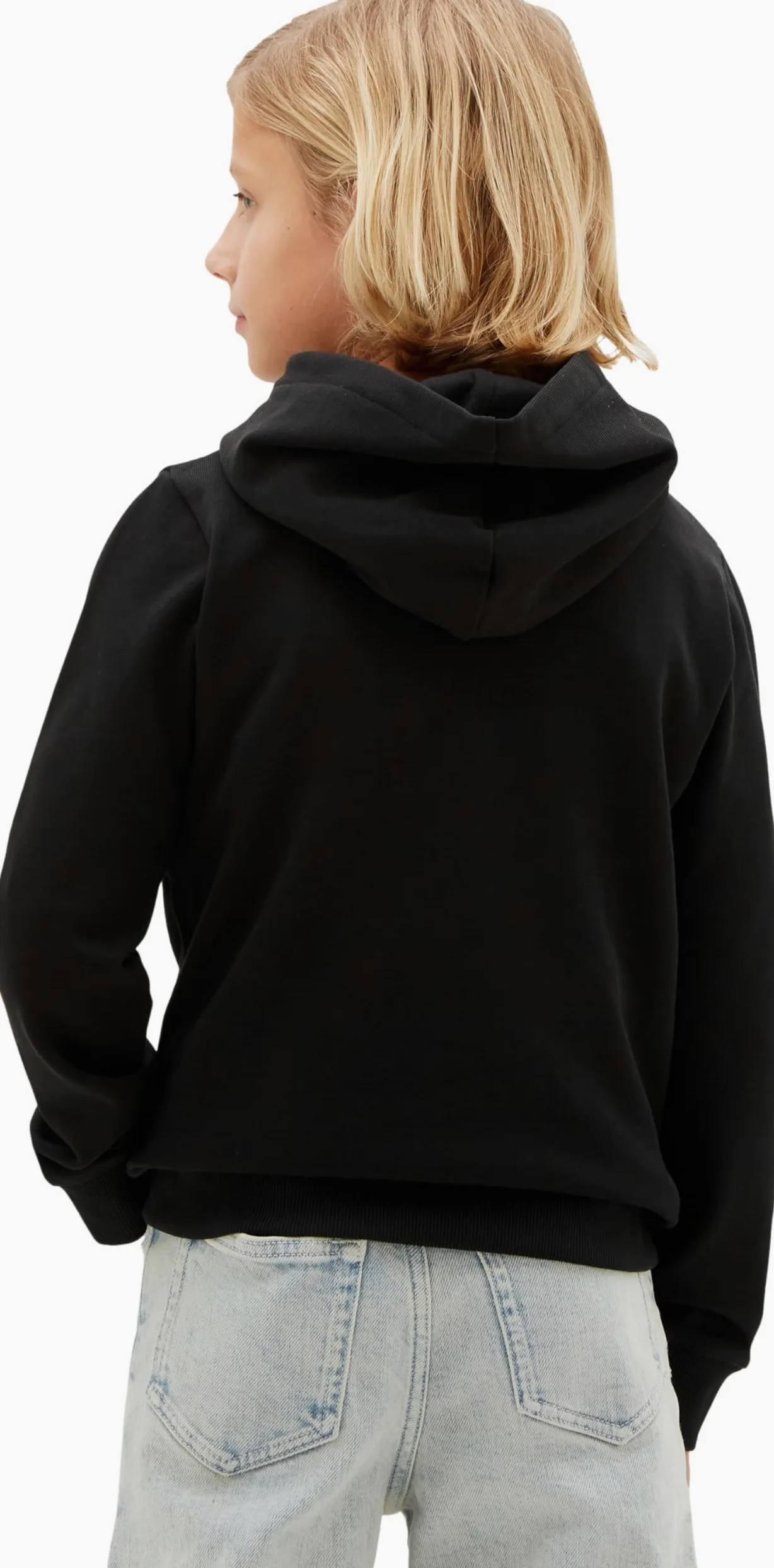 Calvin Klein Terry CK Woven Label Hoodie Lvcktjb39b Otras Sudaderas Niños