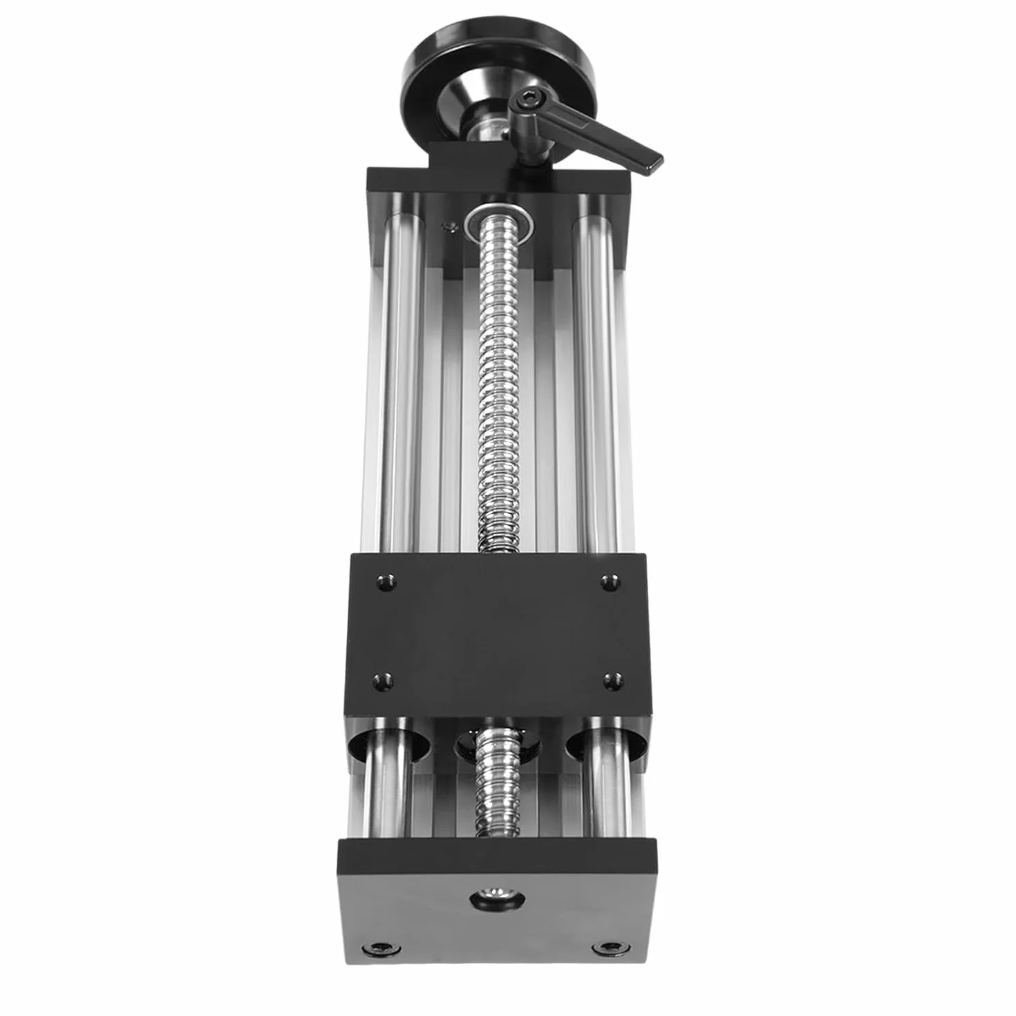 Mesa Deslizante Lineal 200 mm, Plataforma Guía Precisa Doble Eje Óptico Volante, Tornillo de Bola para CNC
