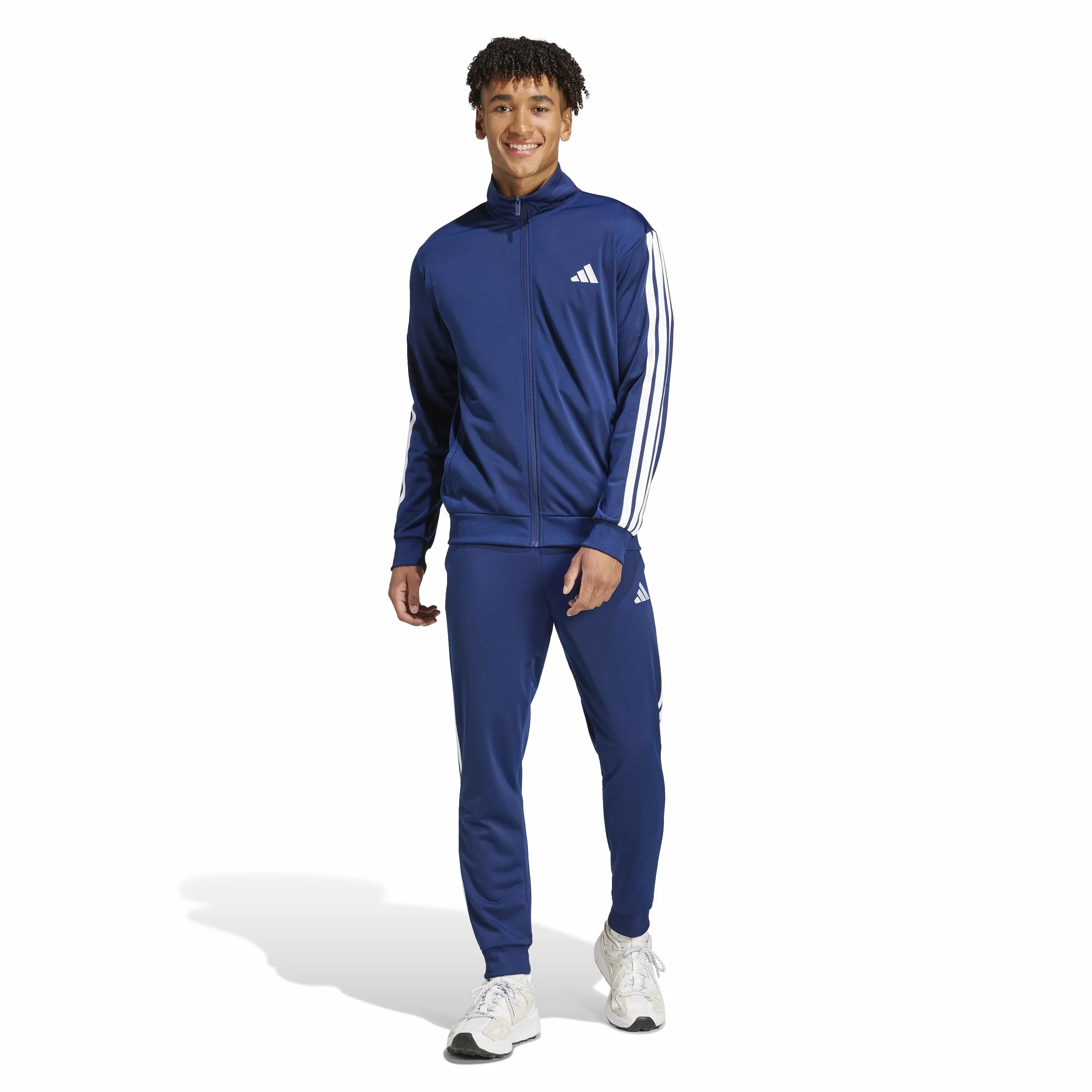 adidas SPORTSWEAR BASIC 3 STRIPES TRICOT TRACKSUIT