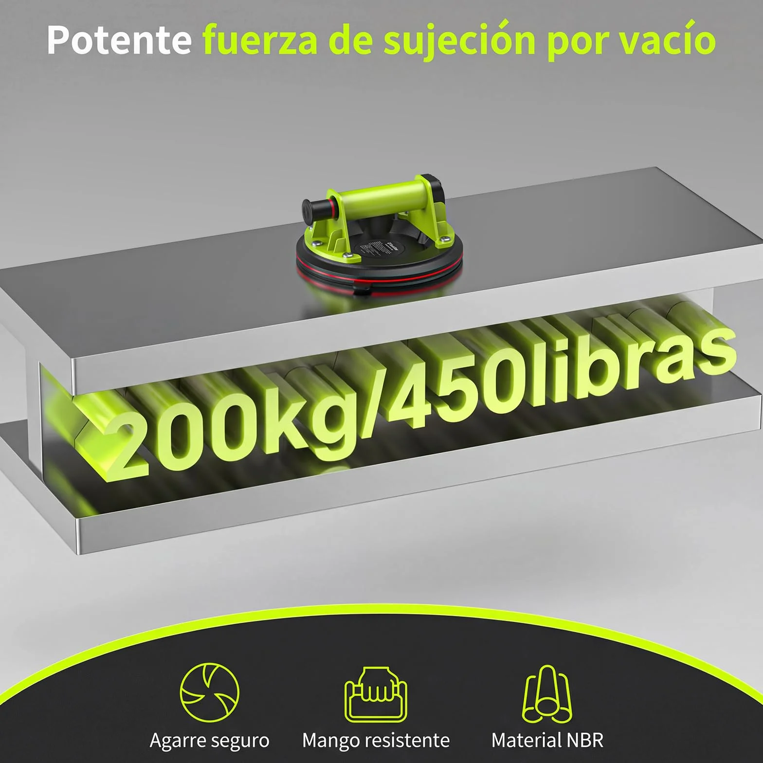Ventosas para Azulejos 200KG Alta Resistencia TaskStar 2 Piezas