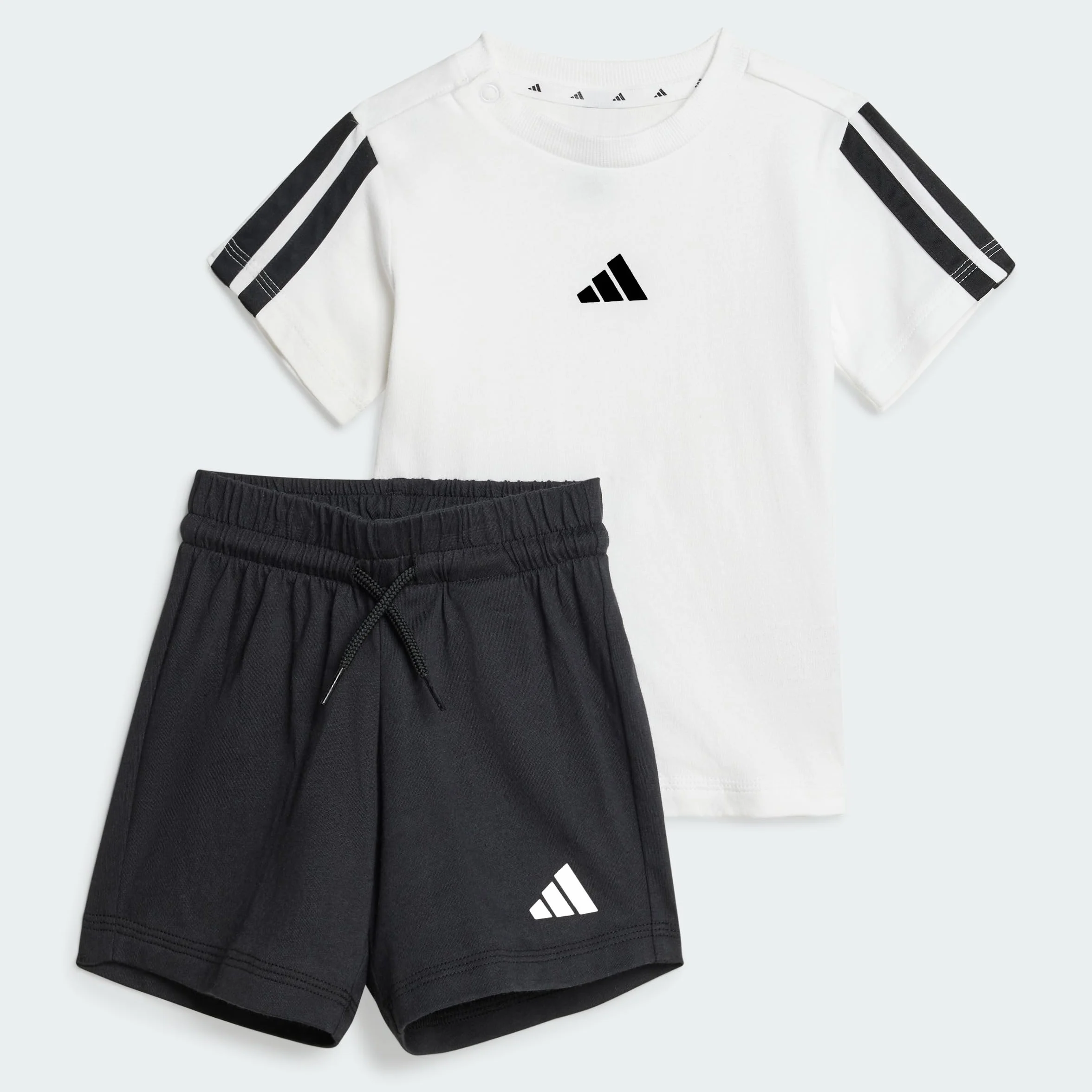 adidas Unisex Kids' Conjunto camiseta y pantalón corto Essentials
