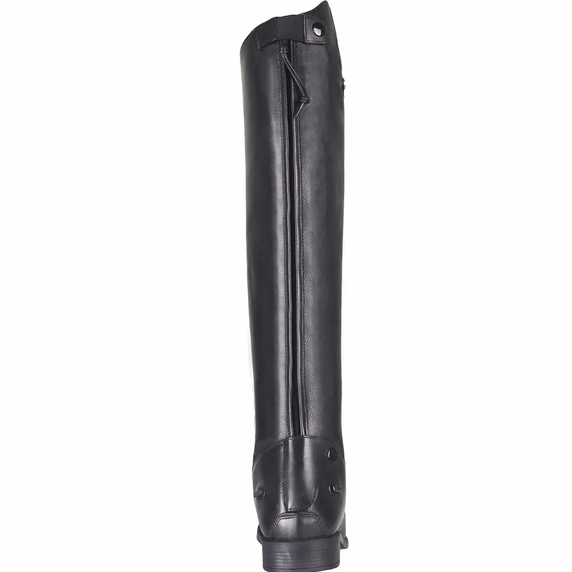 QHP Hugo - Botas de equitación para hombre (piel de vacuno/poliuretano, talla 42-46), color negro
