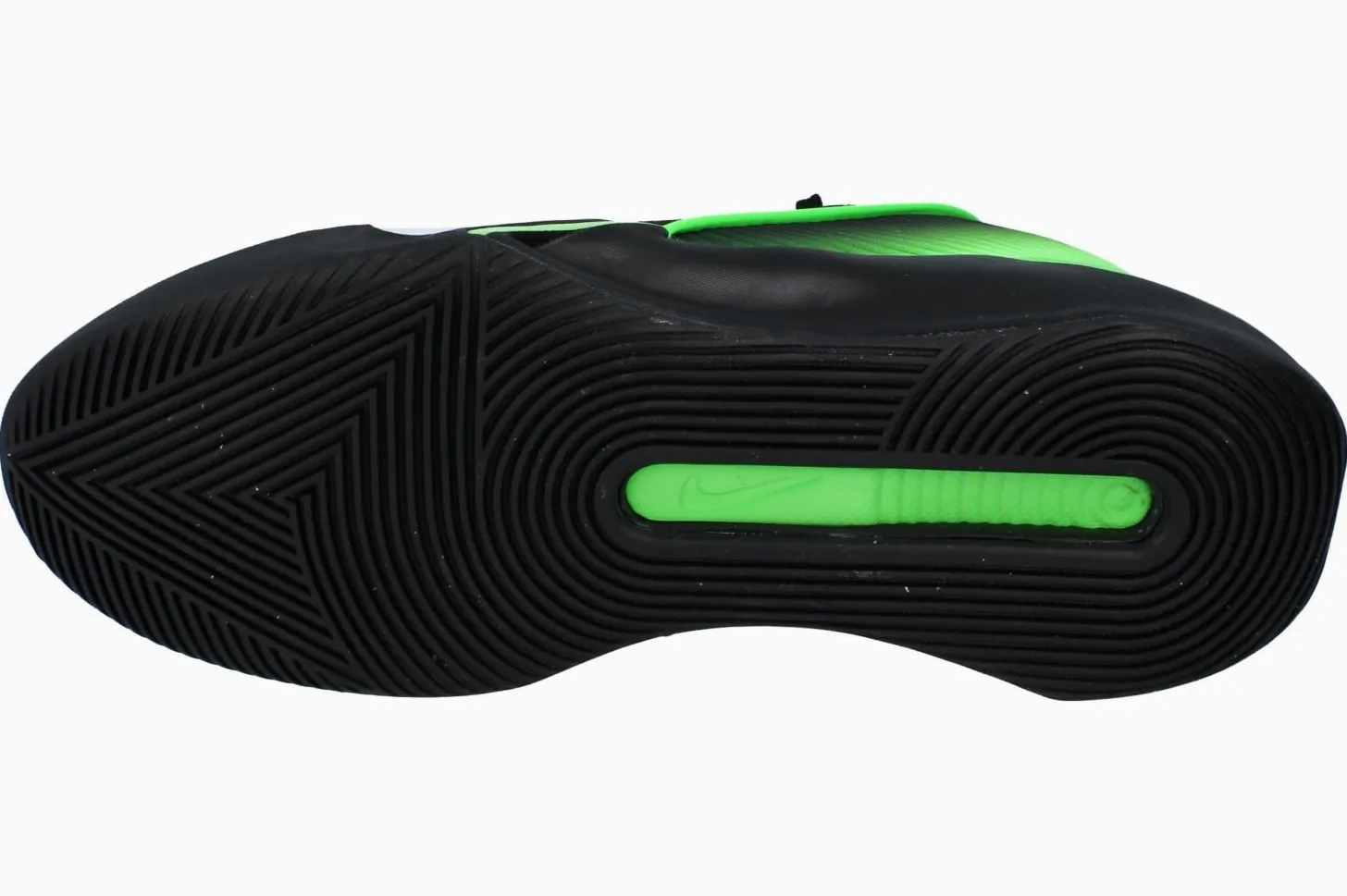 Nike G.T. Jump Academy - Zapatillas de baloncesto (FV5524-001, negro/verde huelga/blanco)