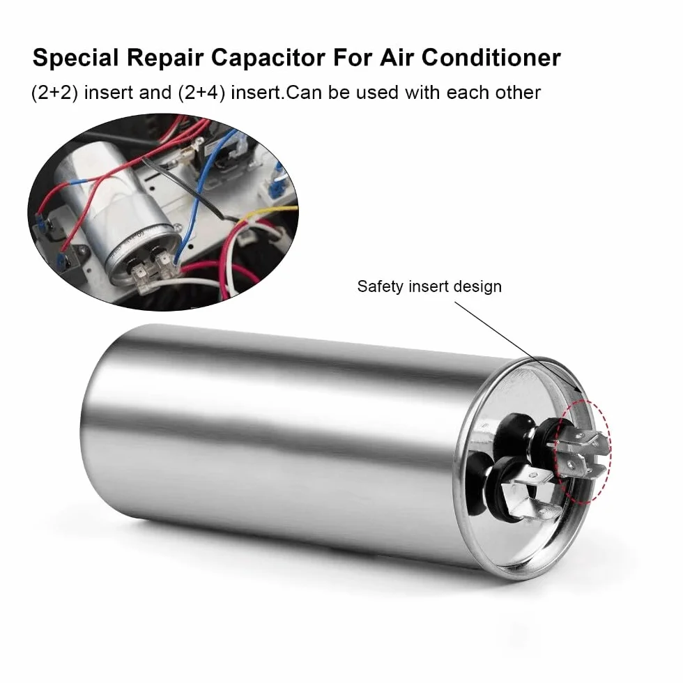 DollaTek 35uF CBB65 Motor Run Capacitor 450VAC 50/60Hz